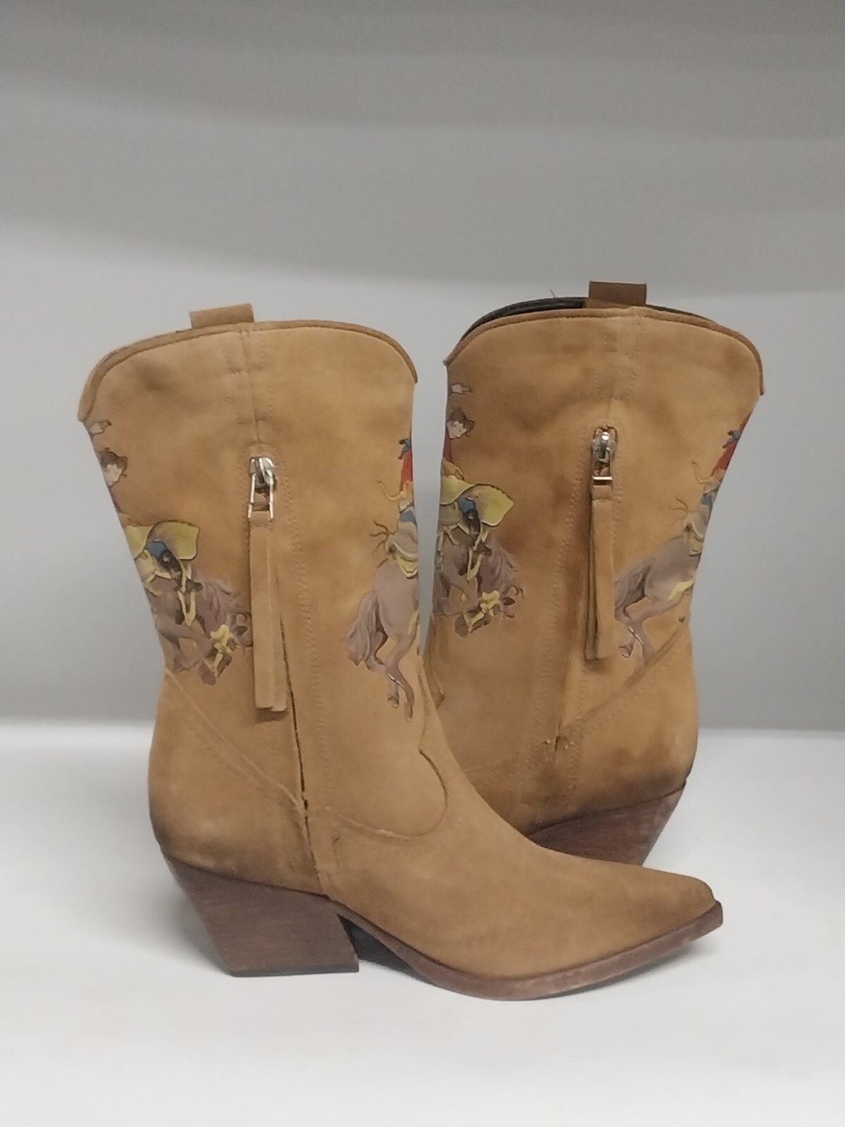 Golo Giddy Up Western Boot Brown Womens Size 6M