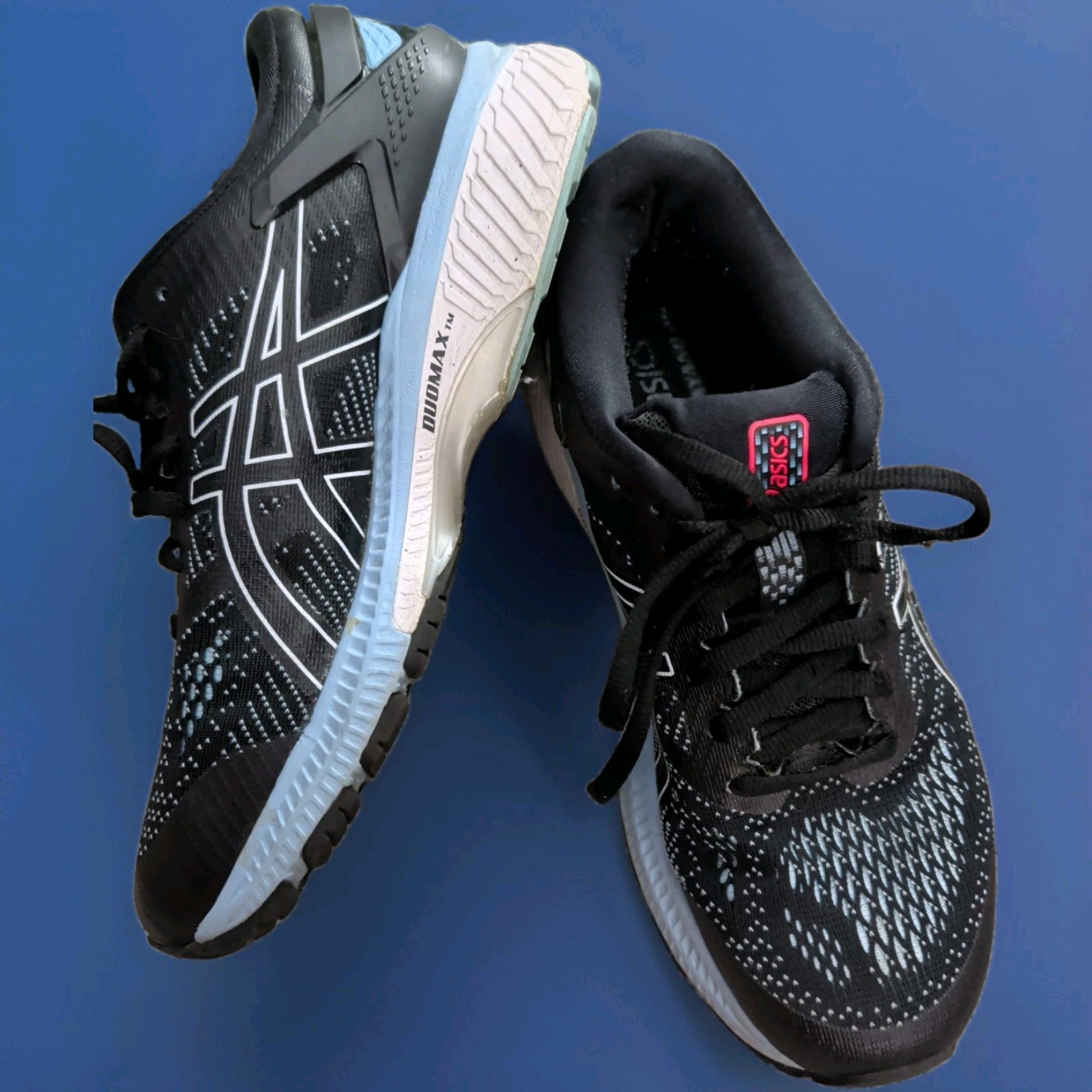 Asics Women’s Gel Kayano 26 Running Shoes Size 8 Blue Black