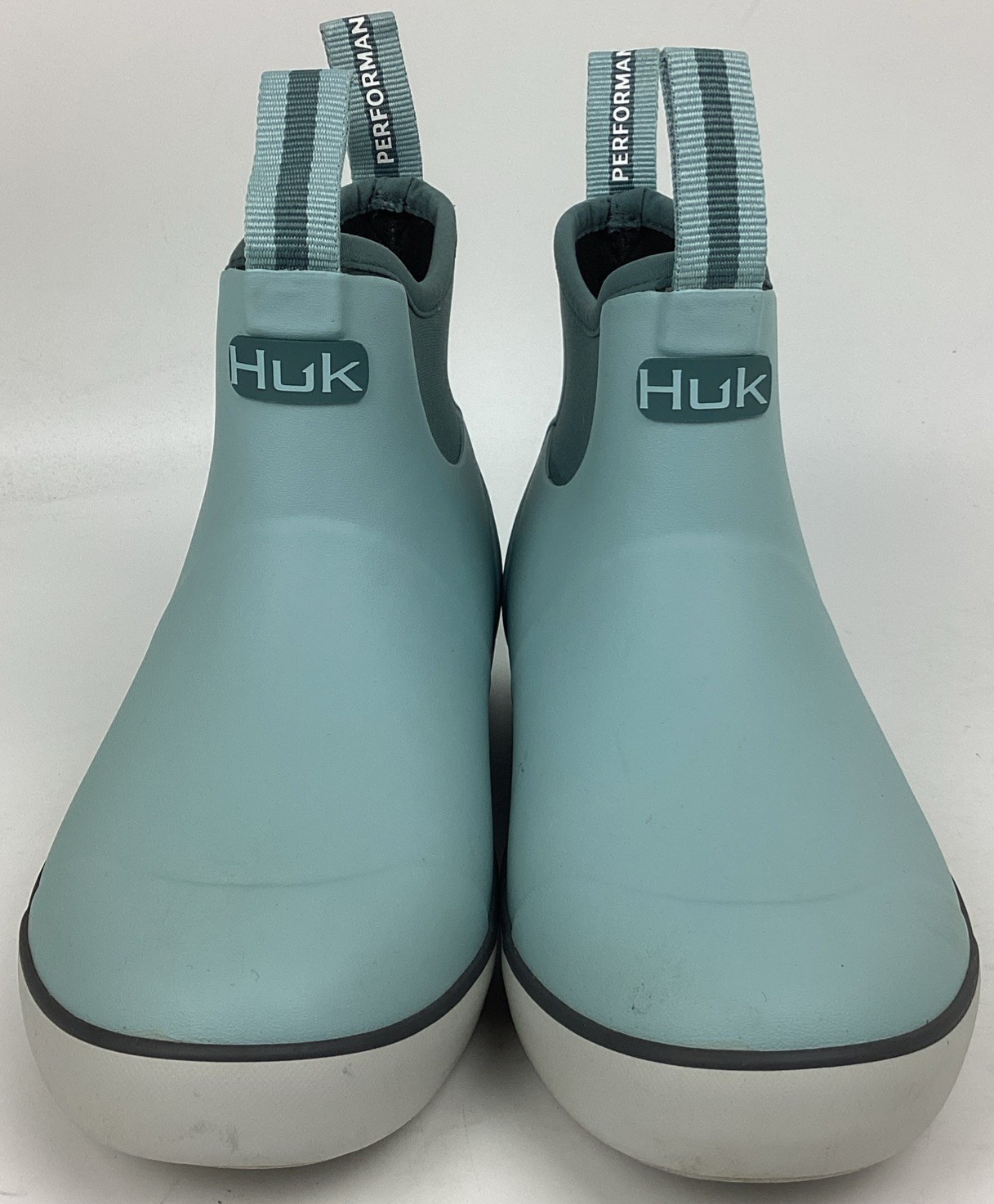 Huk Women’s Rogue Wave Ankle Deck Fishing Boots Heron Blue Size 8