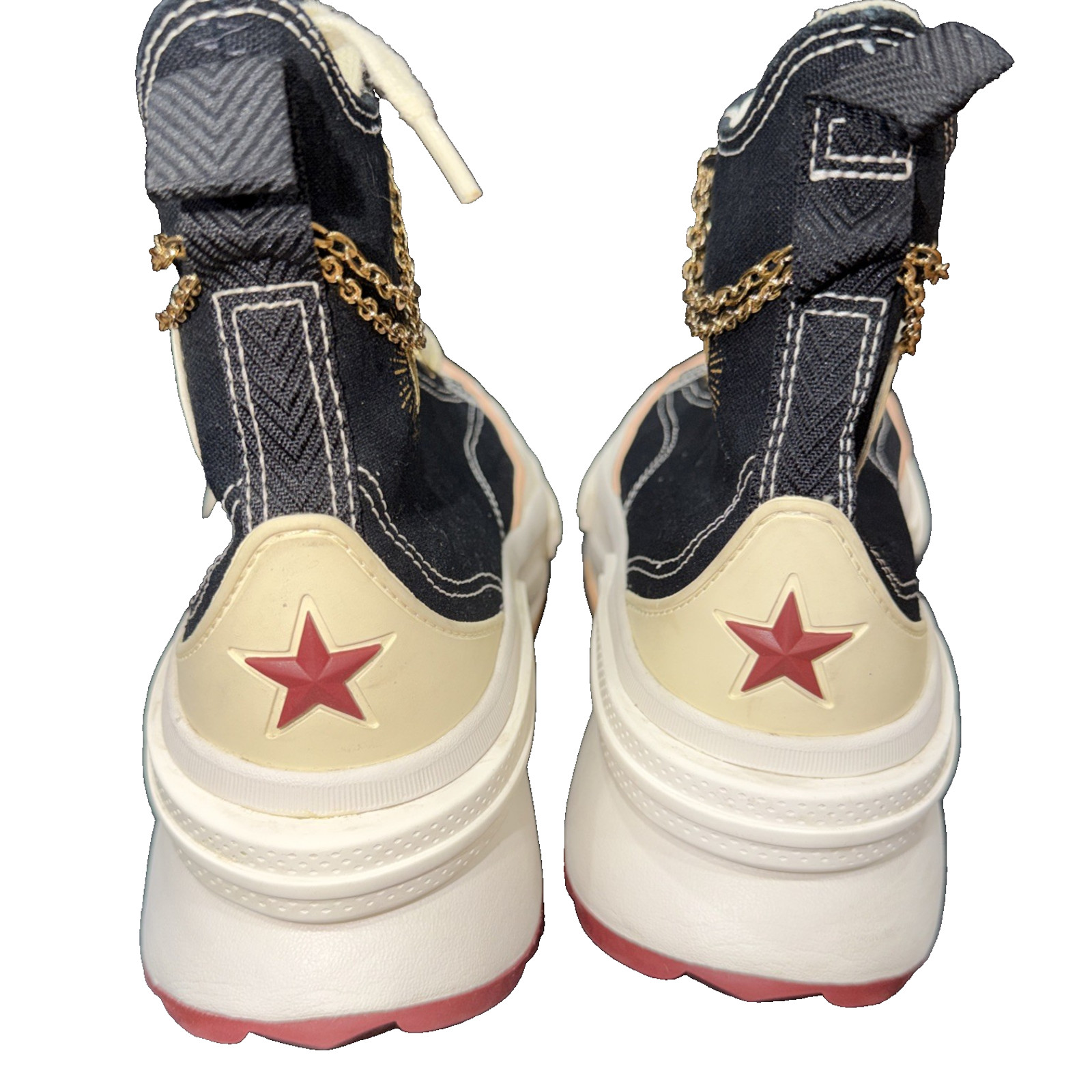 Converse Run Star Legacy CX Valentine Gold Chain Platform W9 M7.5 A05137C