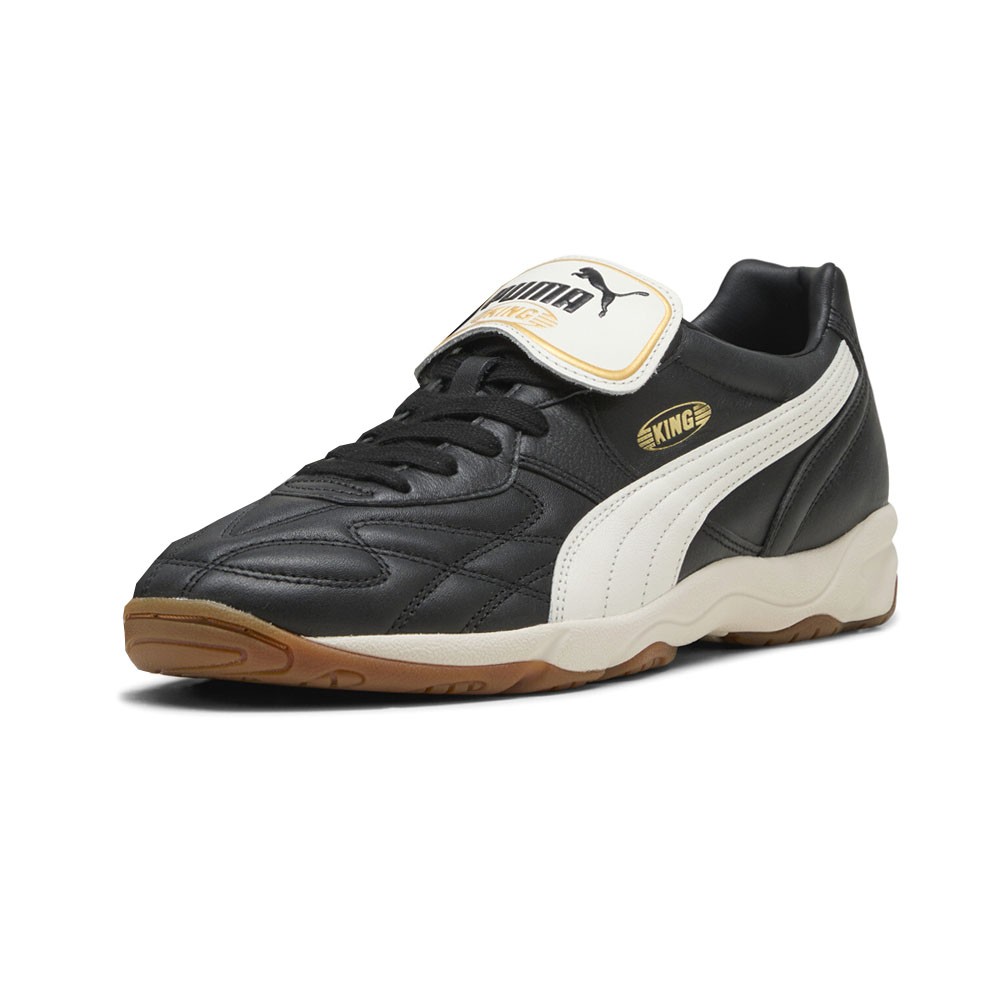 PUMA King Indoor Womens Black Sneakers Casual Shoes 40514501
