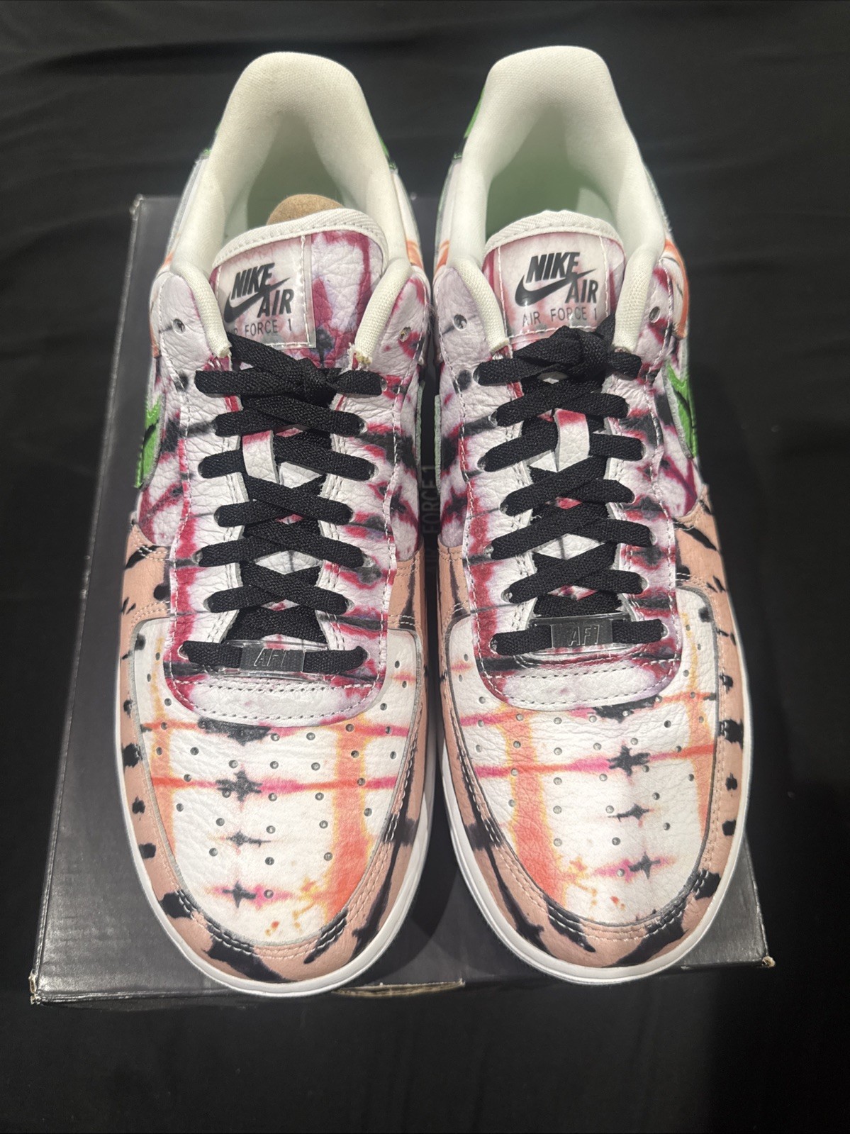 Women’s Nike Air Force 1 ’07 QS Tie Dye CW1267-101 – Size 10.5 – NEW