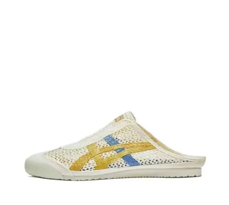 NEW Onitsuka Mexico 66 Sabot Black/cream 1183C123 Slip On Unisex Shoes