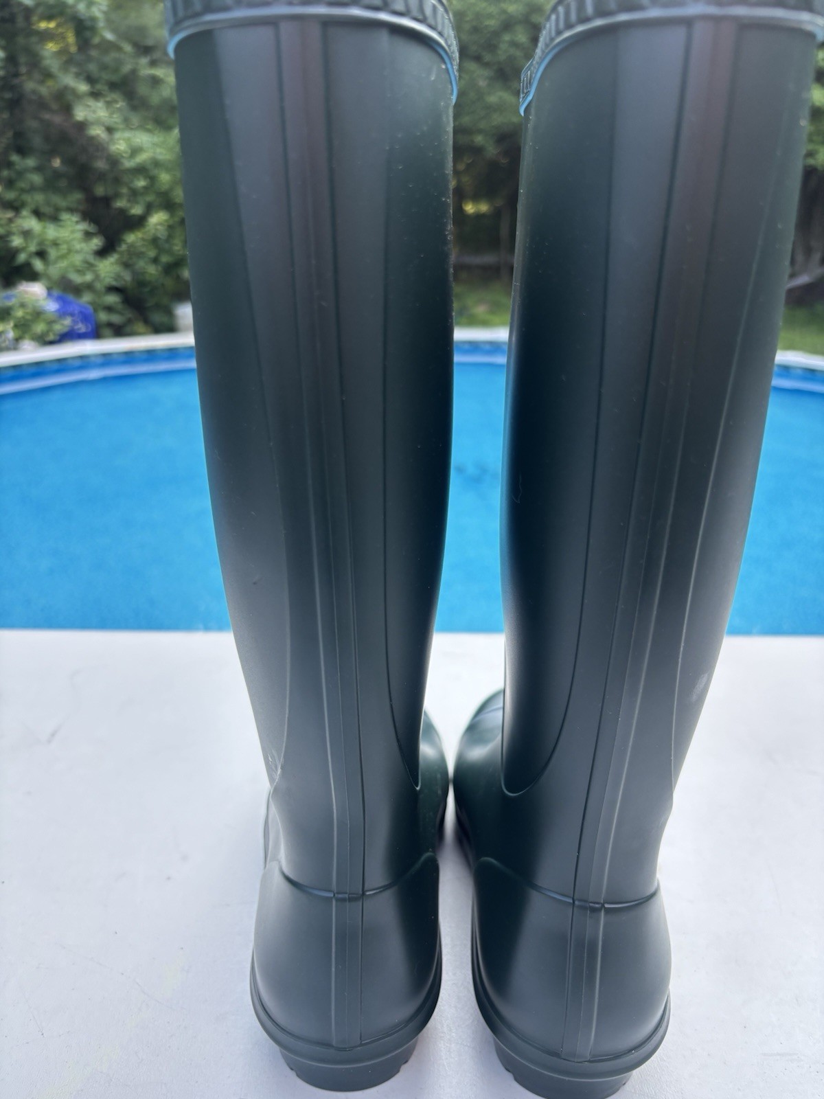 UGG Rain Boot Women’s US 6 Knee High Waterproof Shearling Lined inside Bottom