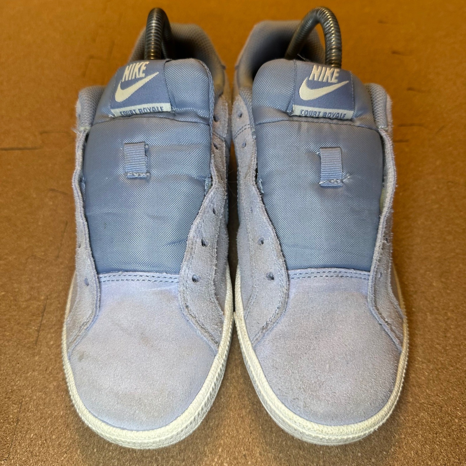 Nike Court Royale Suede Lavender Blue Low Top Sneakers 916795-002 Womens 8