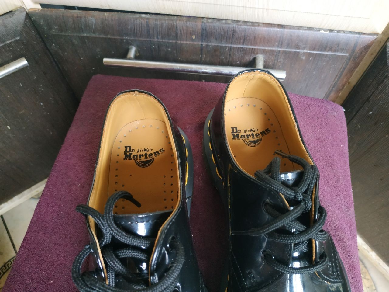 Dr Martens 1461 Patent Leather Black Oxford Shoes MINT Women’s US 5 UK 3 EU 36