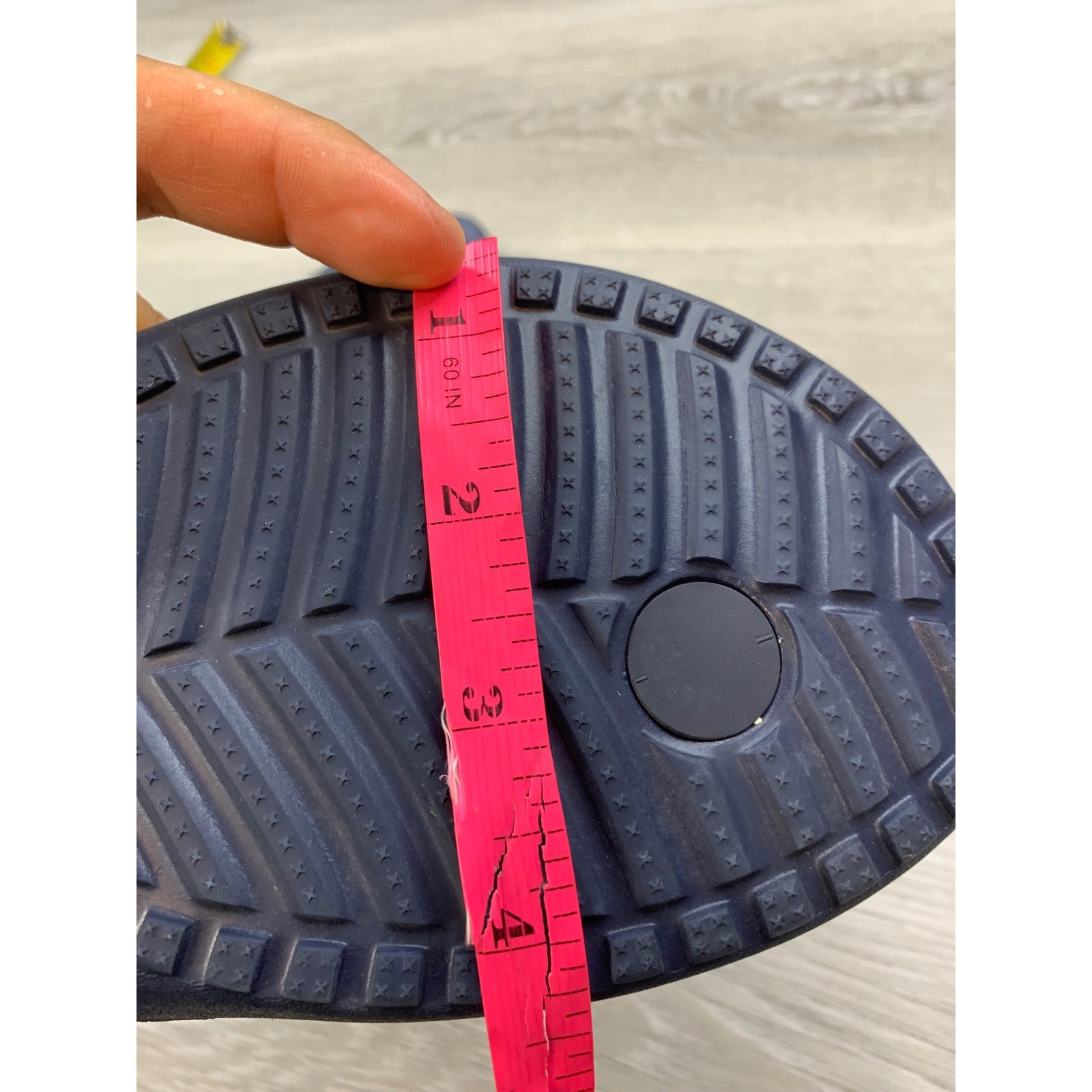 Crocs Kadee II Flip Flops Navy Blue Women’s Sandals 10 Comfort Casual Shoes