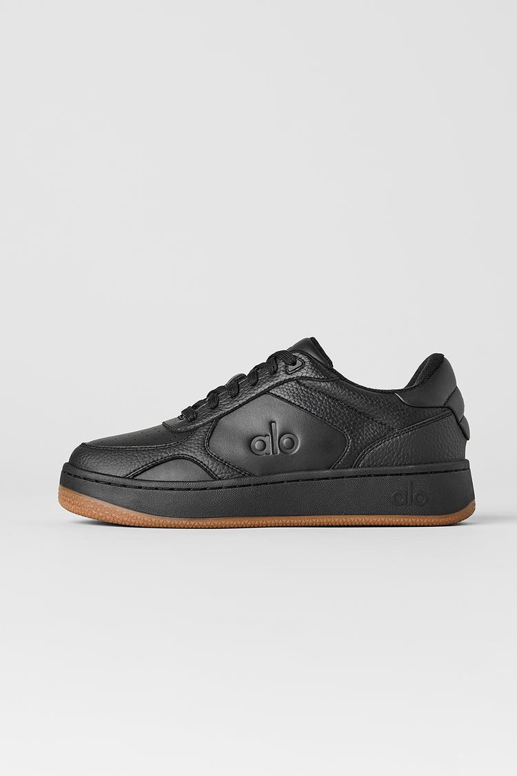 Alo Recovery Mode Shoes Women’s Size 7 Black Gum New NWT MSRP $195 Comfy Sneaker