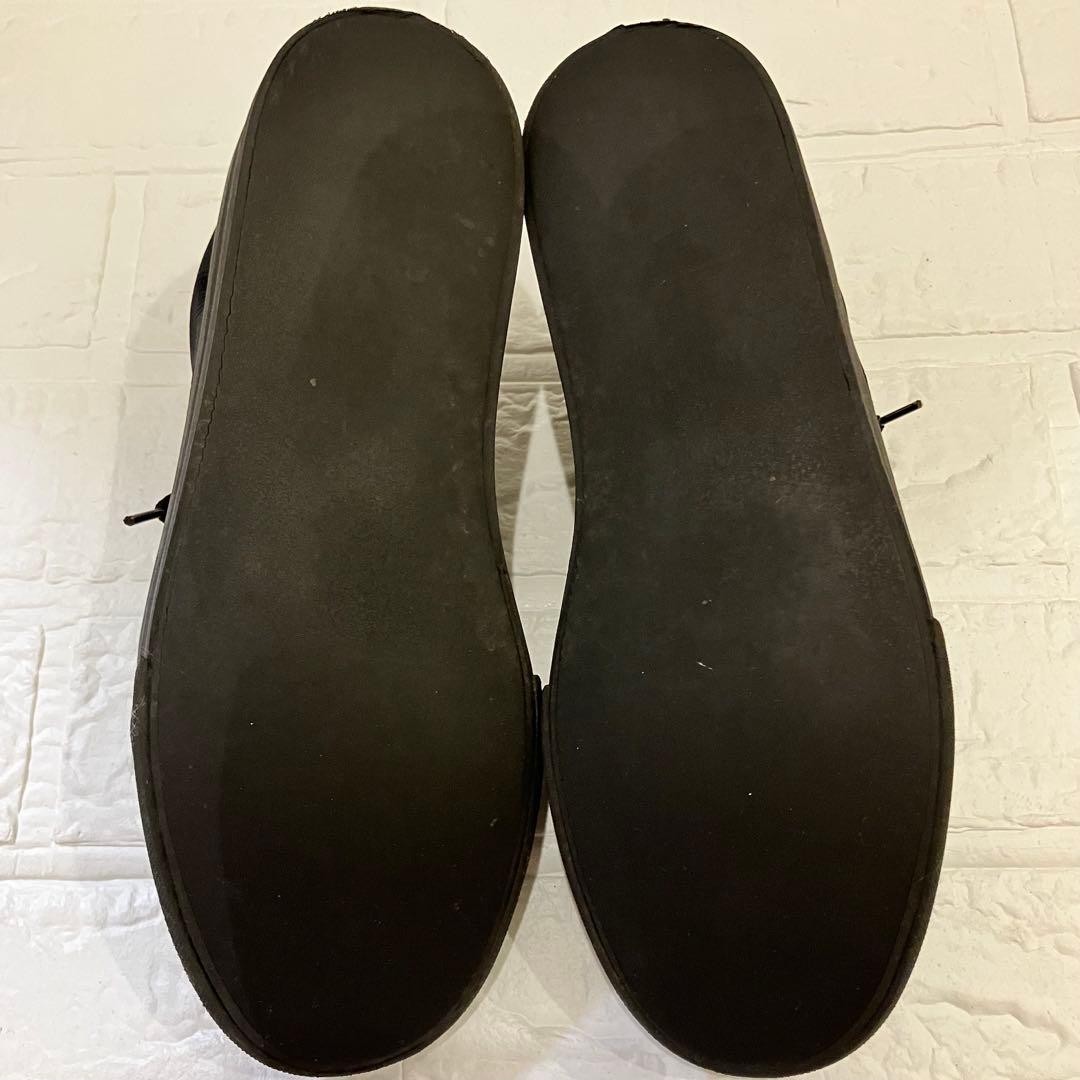 CHANEL Sneakers Shoes Low-Cut Cocomark EU 36 US 6 Black Authentic