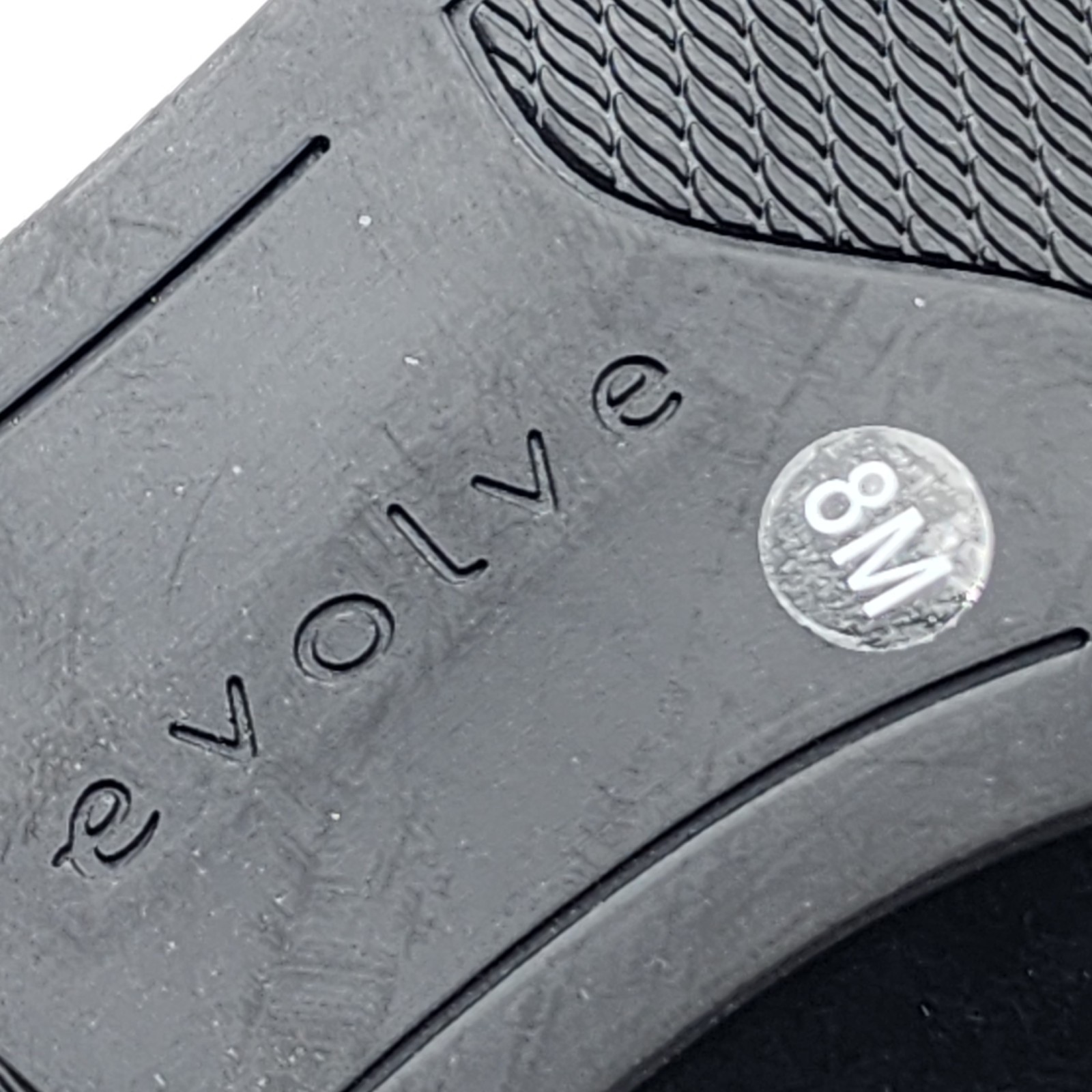 Evolve Easy Spirit Pip8 Women Size 8M Black Suede Loafer Marbled Grosgrain Top