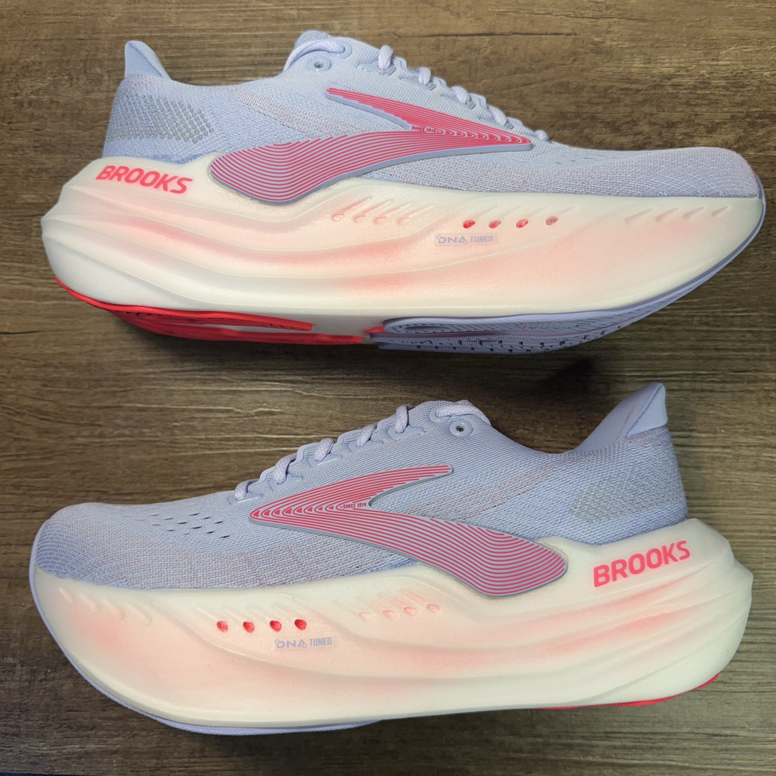 Brooks Glycerin Max ‘Blue Heron/Diva Pink’ Women’s Size 9 120436-1B-446 New