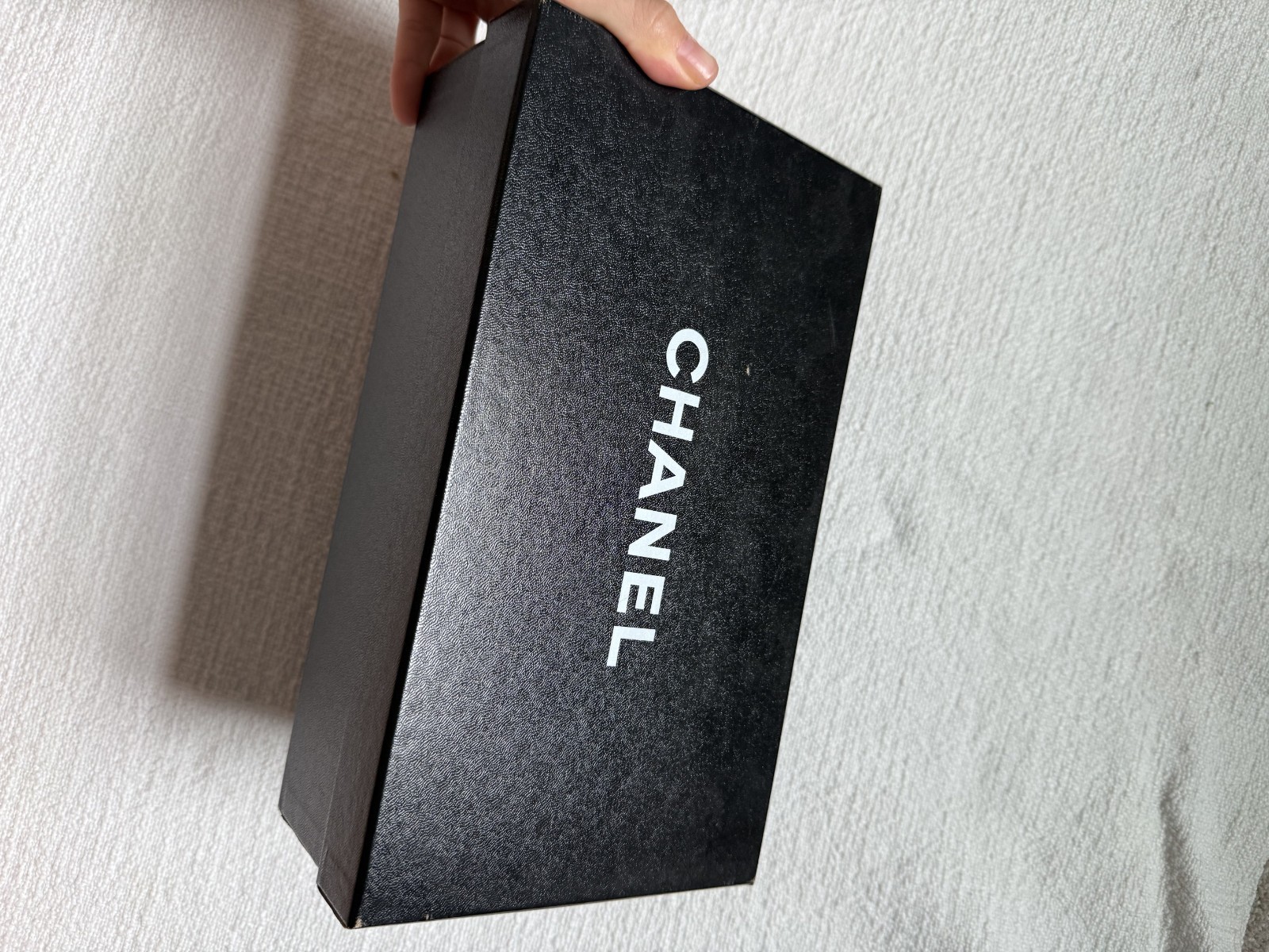 CHANEL Ballet Flats, Brown & Black Lambskin CC Cap Toe (G02819 X01000) w/ Box