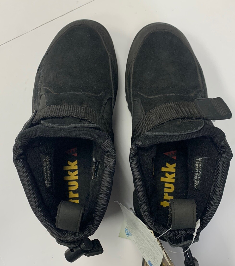 Trukke Black Aleutian Low Cut Boots Size 6 1/2 in