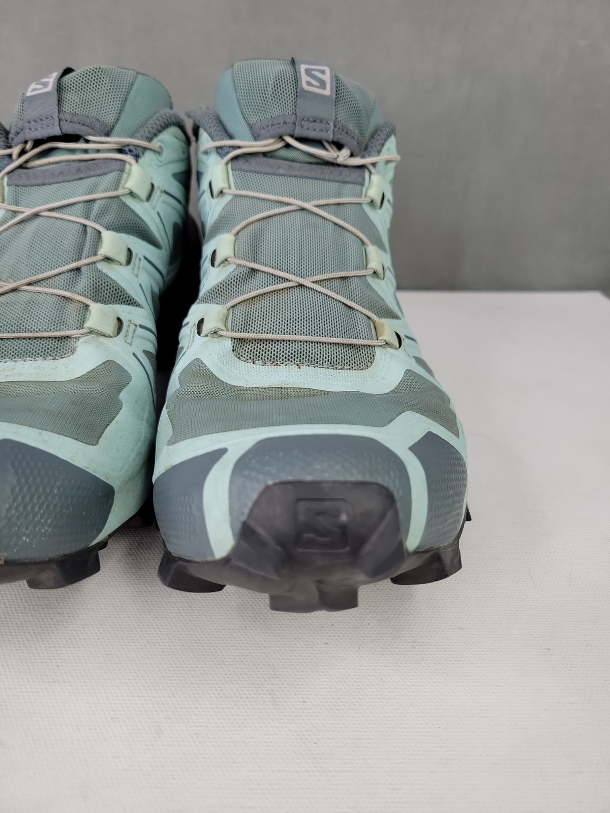 Salomon Speedcross 5 Trail Running Shoes Womens Green US 9 UK 7.5 EU 41 1/3
