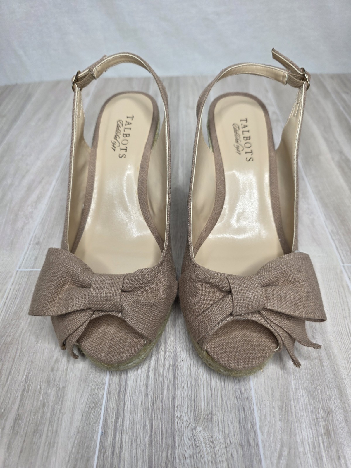 NIB Talbots Espradilles Women’s Shoes Sz 8 1/2