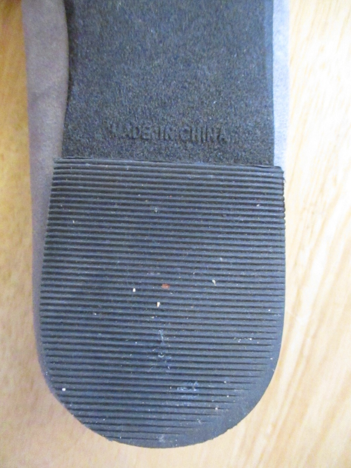 Old Navy Women’s Gray Faux Suede Textile Flats, Studded, Size 9