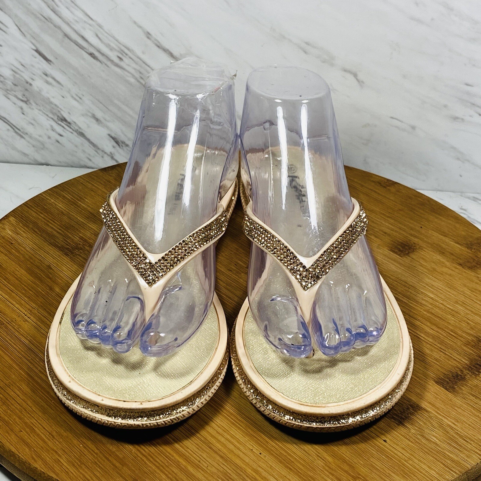 KARA USA Women’s Sparkling Sandals Size 9/10