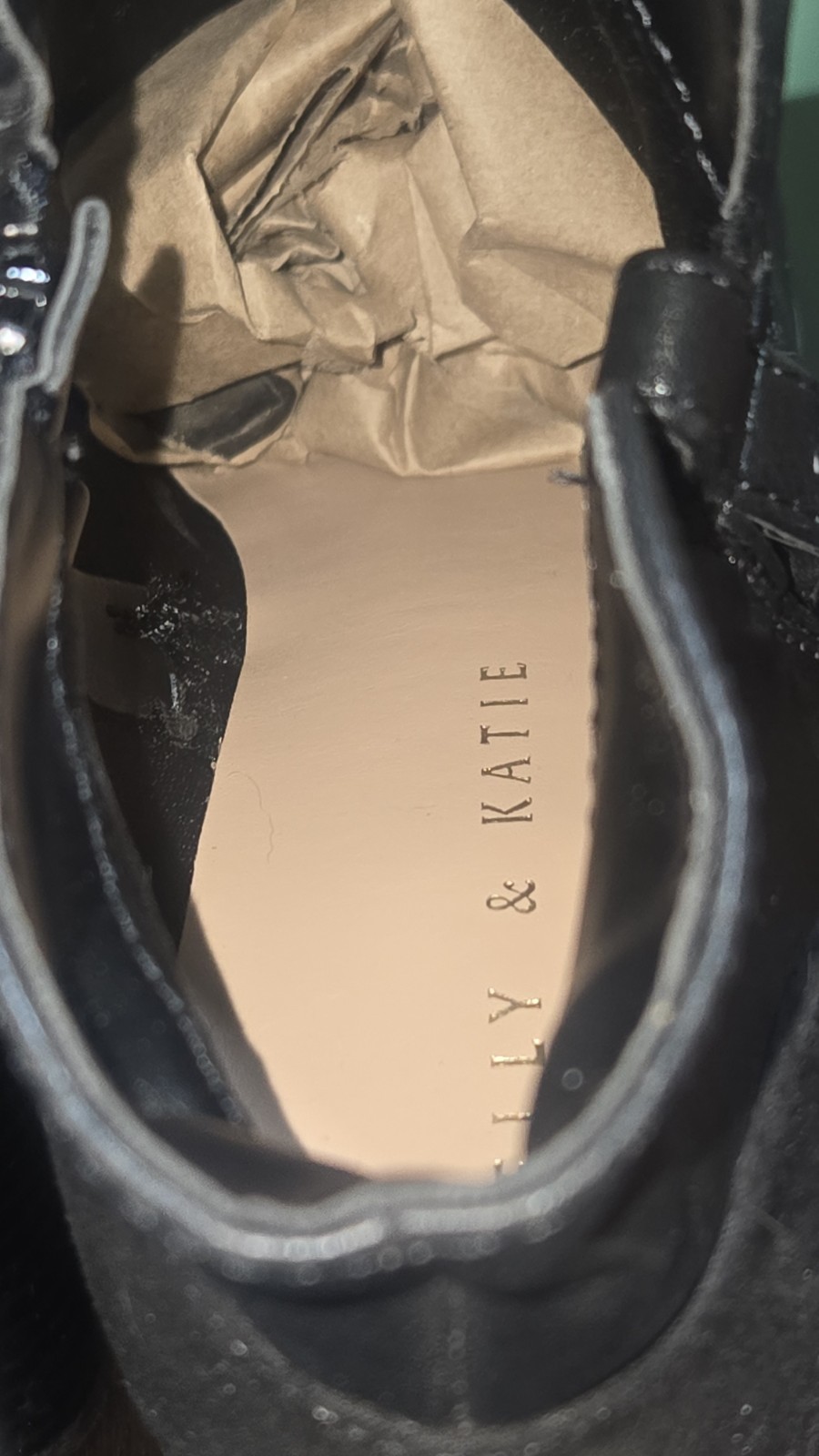 Kelly & Katie Divia Black Ankle Booties Block Heel Side Zip Size 9.5M