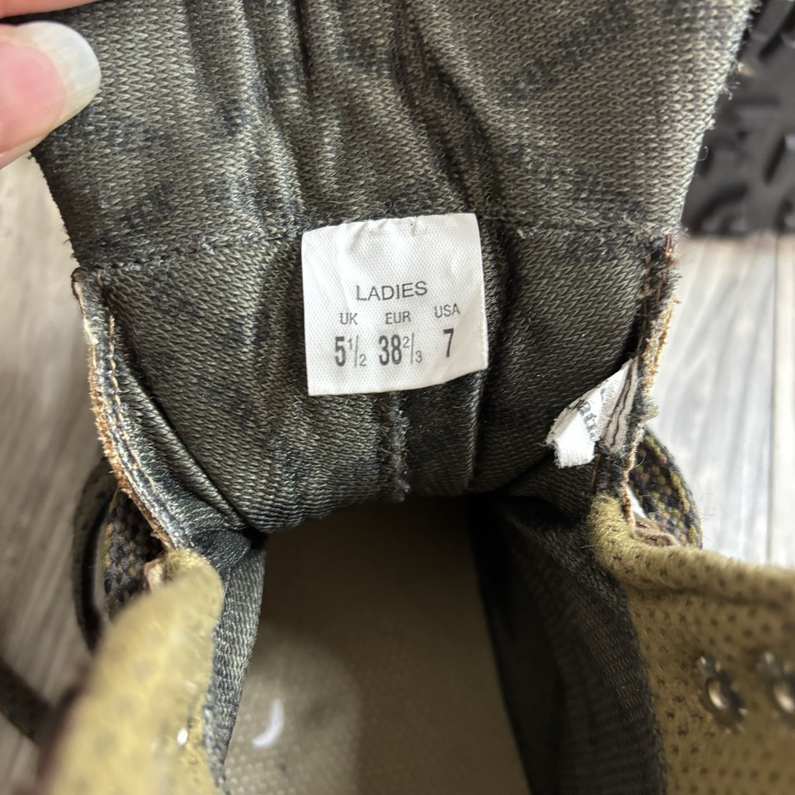 Aslo AFX 520 Womens 7 Brown leather Gortex hiking boots EU 38 2/3