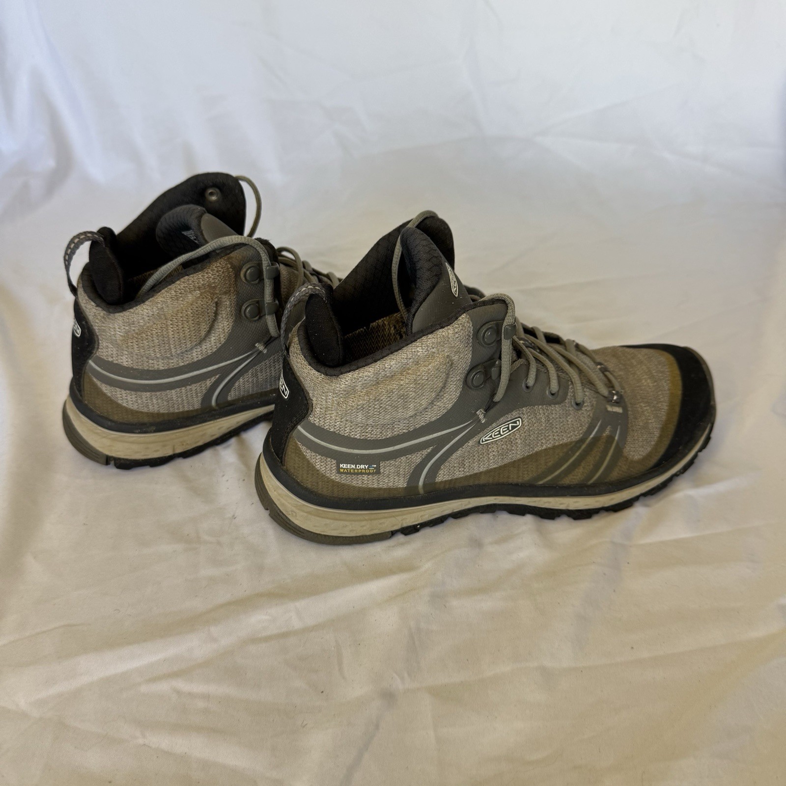 Keen Women’s Terradora Waterproof Low Trail Grey Lace Up Hiking Shoes US 7.5