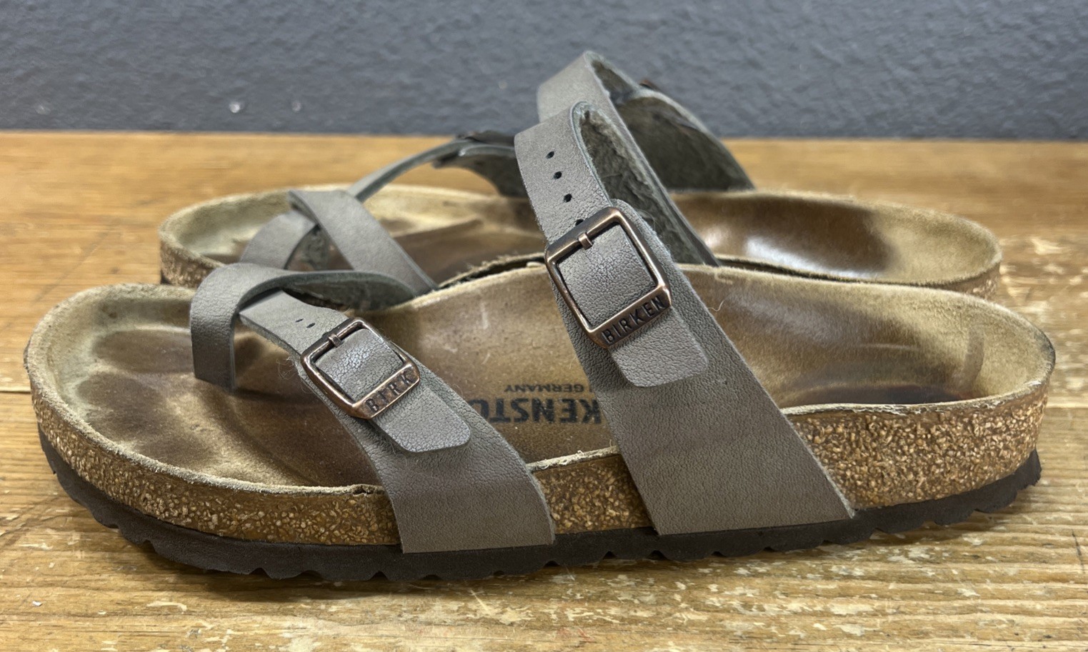 Birkenstock Mayari Toe Loop Sandals Size 38 (L7 M5) Summer Spring Fall
