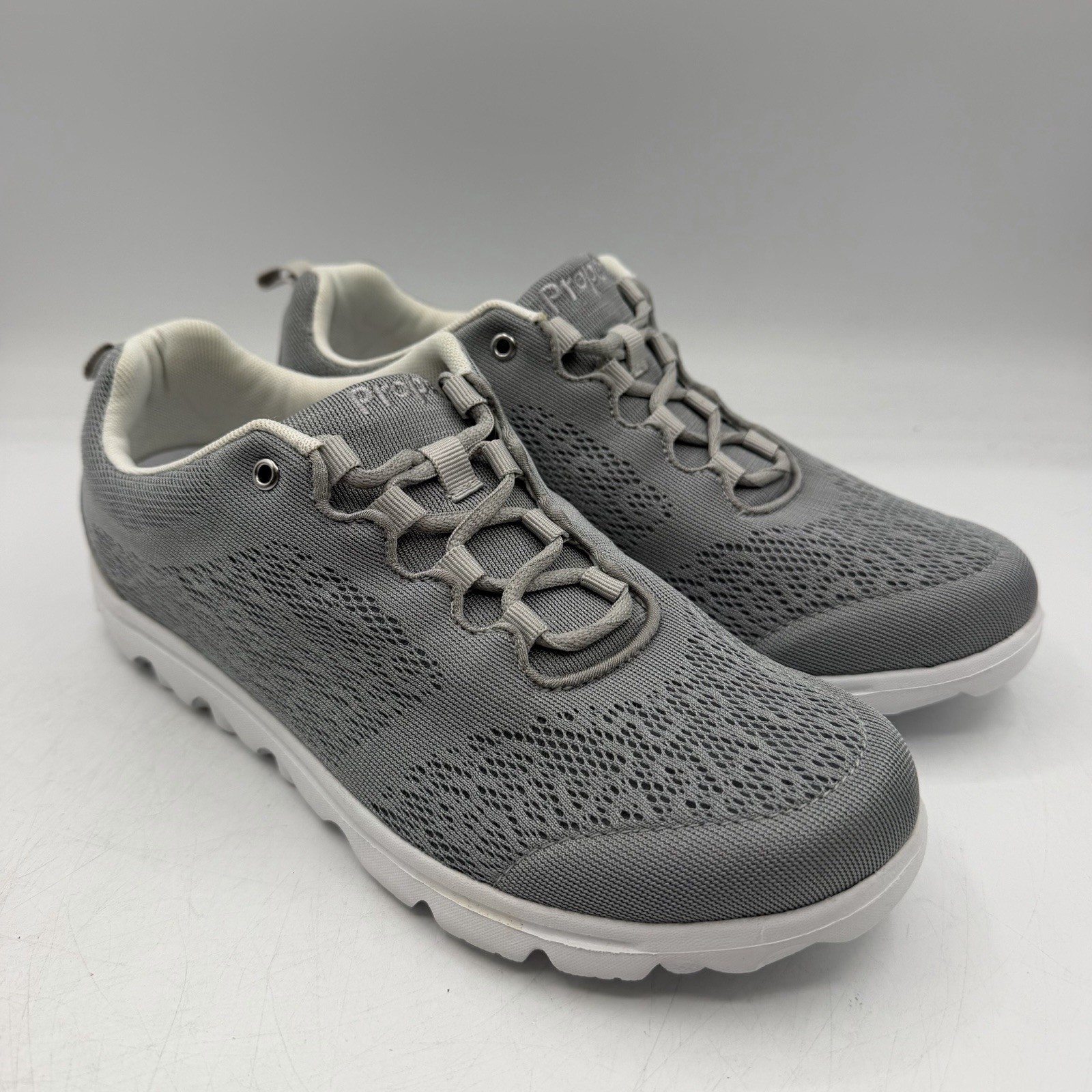 Propet TravelActiv Sneakers Womens Sz 8 XX(4E) WIDE Grey Comfort Shoes W5102