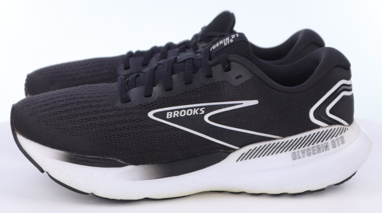 Brooks Glycerin GTS 21 Women’s Running Shoes Size 11 (D) Wide Black