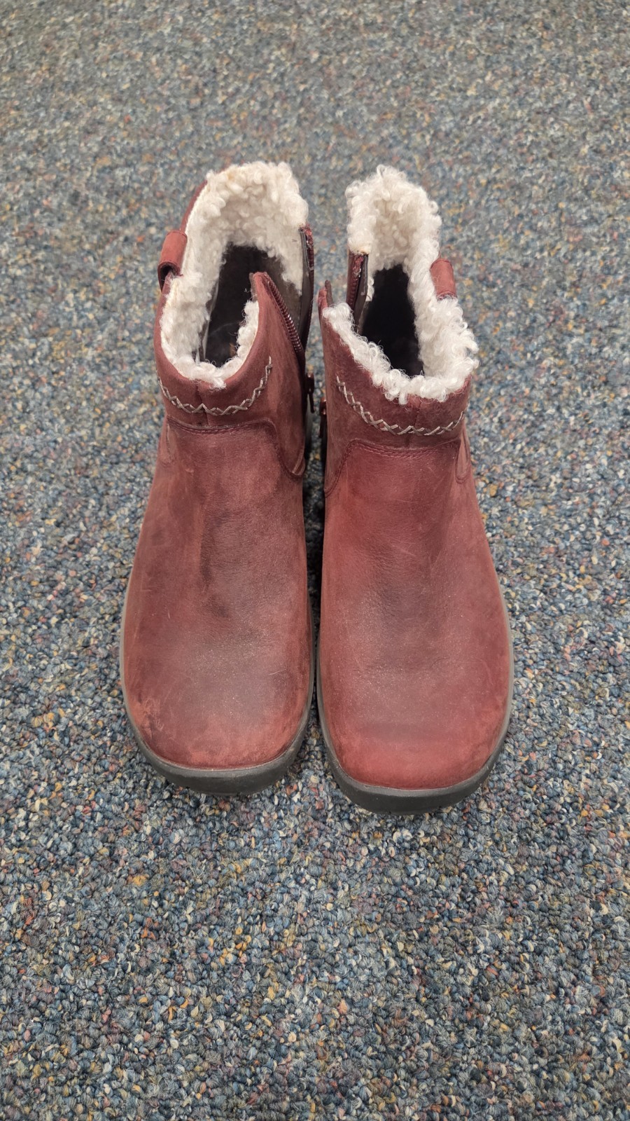 Merrell Womens Leather Lined Ankle Boots Size 7 SEE PICS