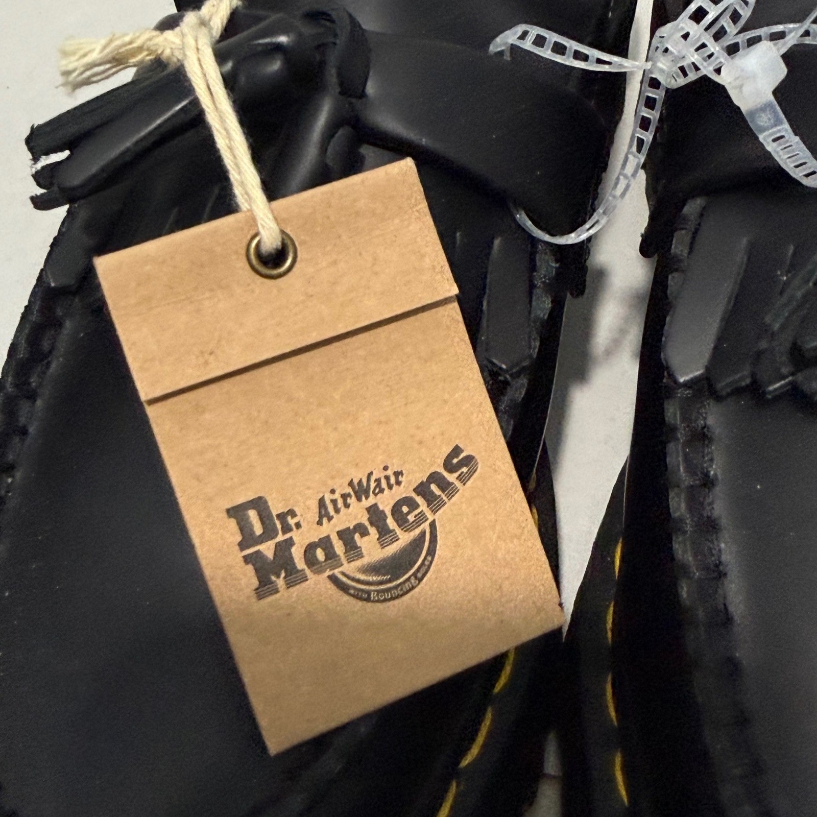 Dr. Martens Adrian Quad Leather Platform Tassel Loafers LA004 Mens 8 Womens 9
