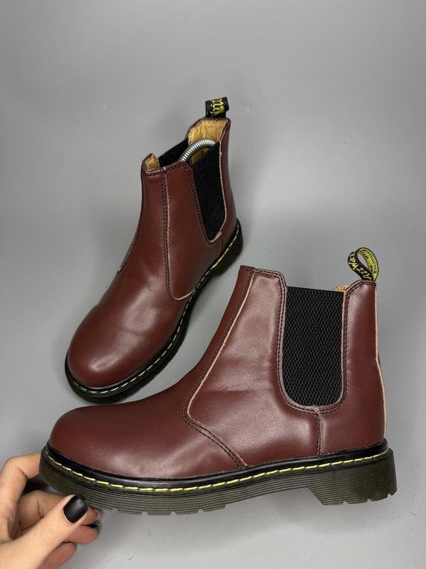 women dr martens boots burgundy 39