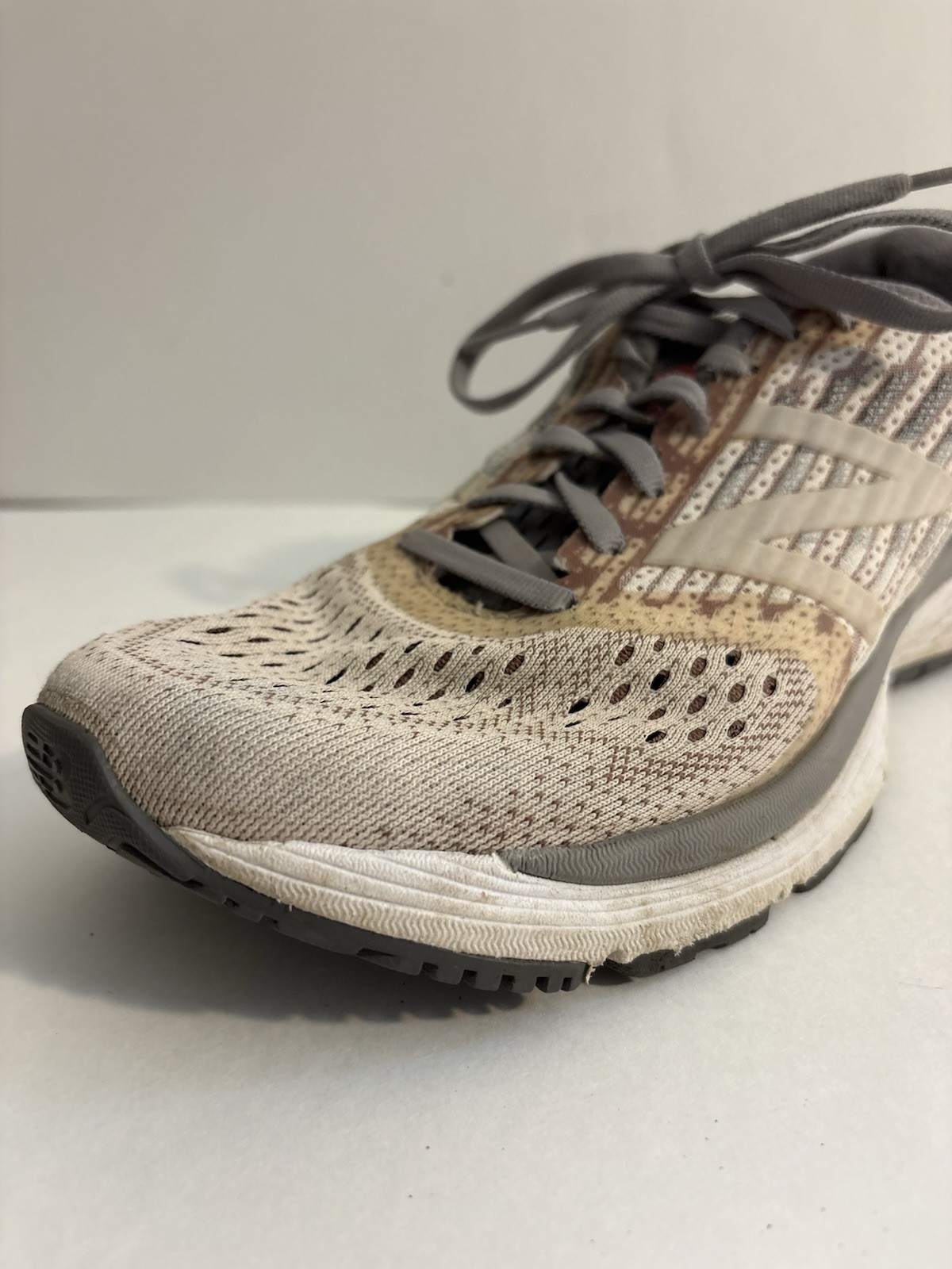 New Balance Fresh Foam 1080 v9 Running Shoes Beige Gray Womens
