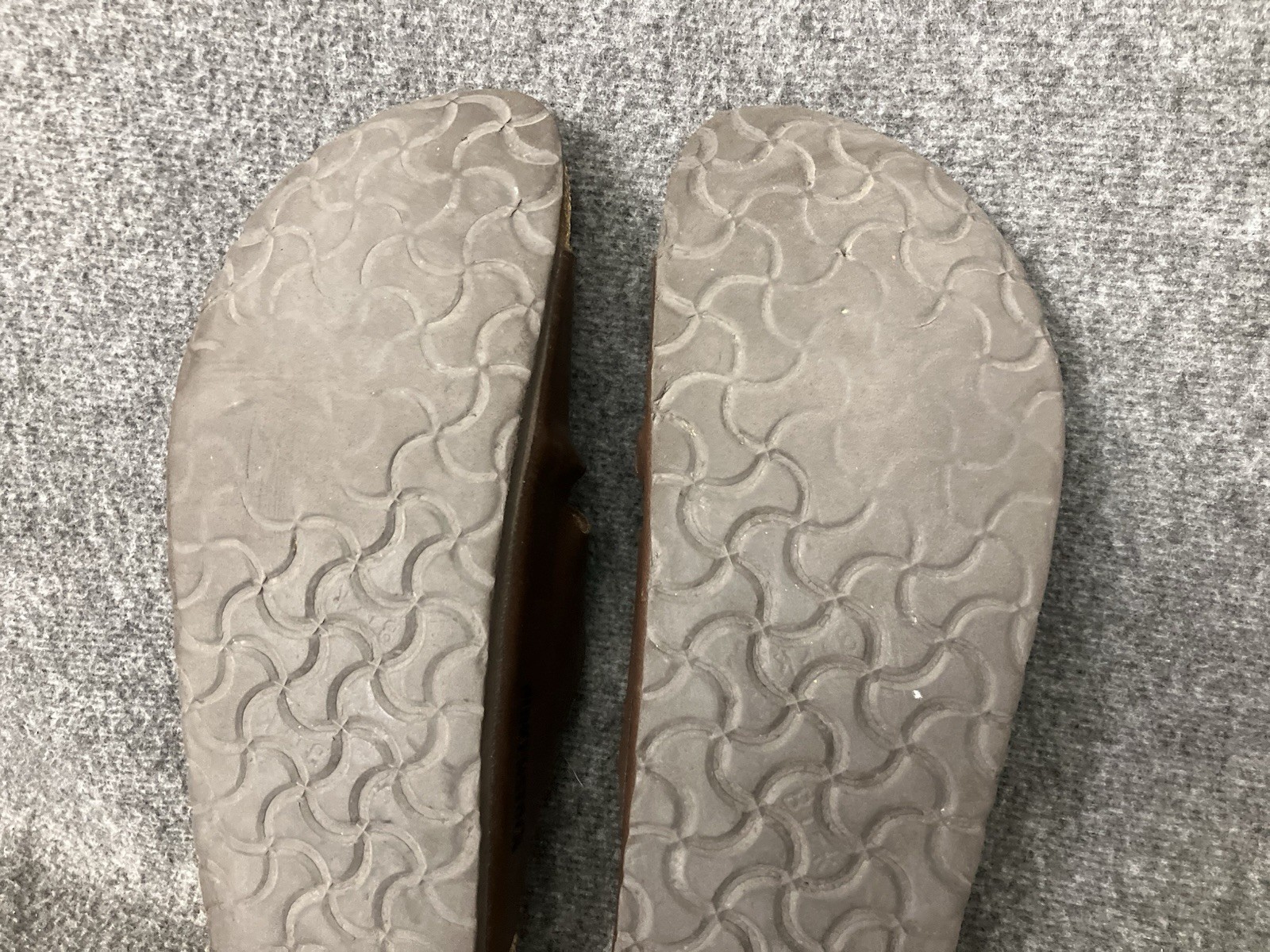 Birkenstock Arizona Sandals Women 7 – 7.5 EU 38 NARROW Brown Birko Flor