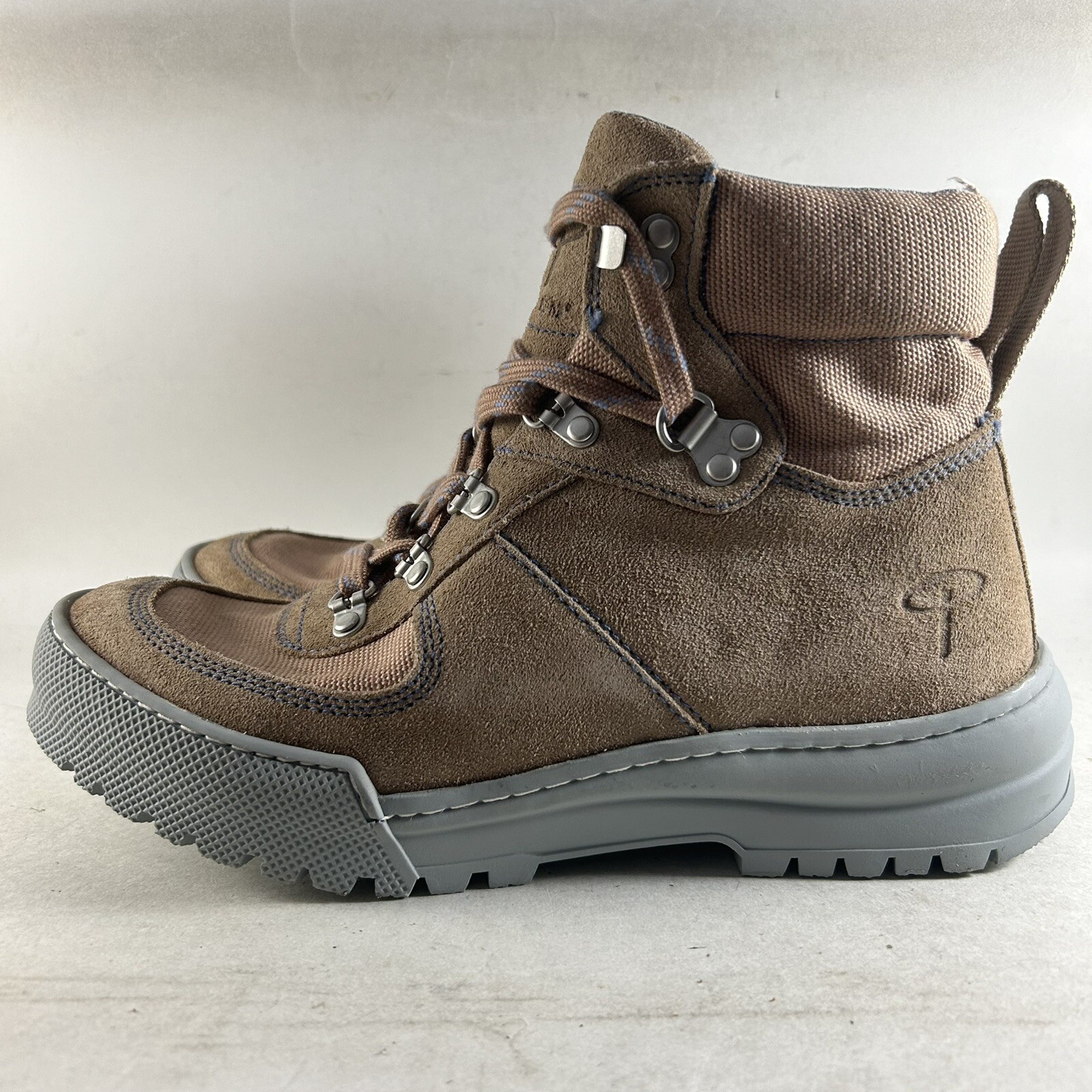 Erem Xerocole Lace Up Hiking Boots Stucco Brown Womens Size 8.5