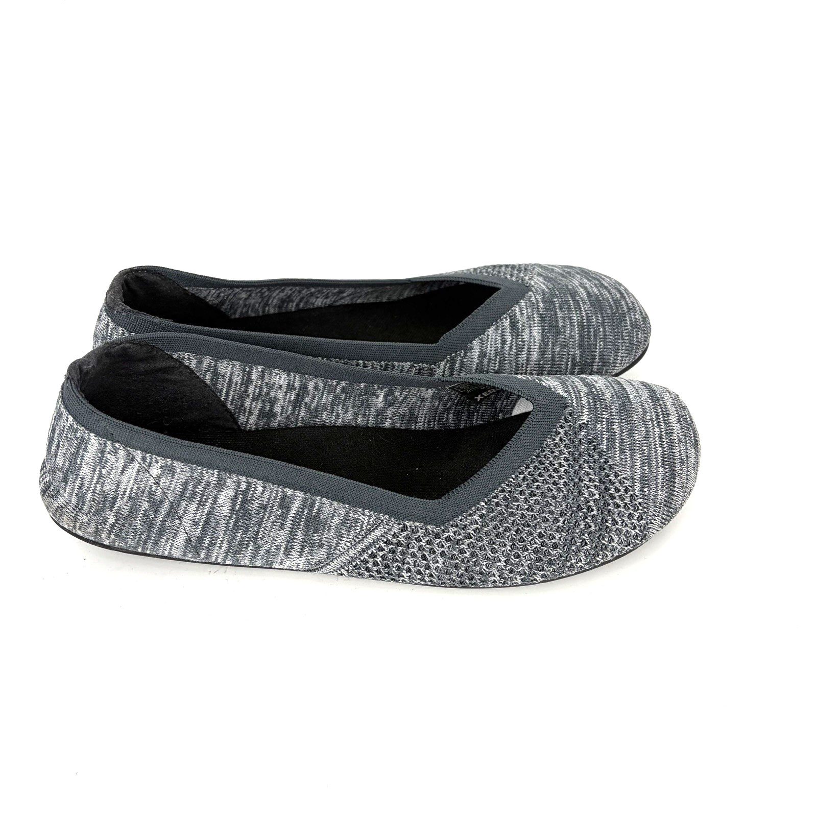 Xero Shoes Size 10.5 Womens Gray Phoenix Knit Barefoot Ballet Flats Slip On