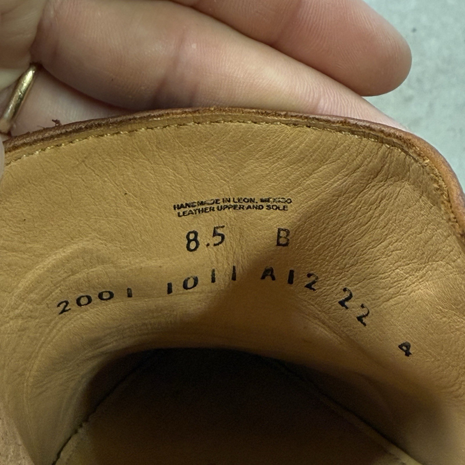 Tecovas The Sophie Mules Bovine Leather Caramel Women’s 8.5 Carmel Brown Slipon