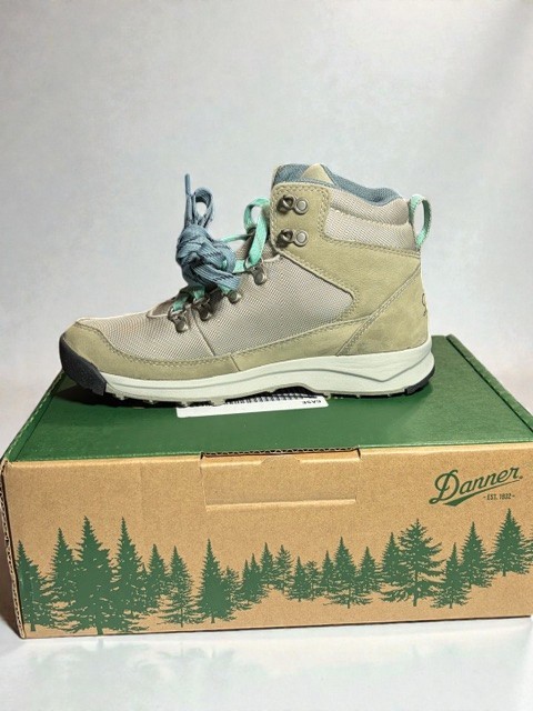 Danner Adrika Hiker Boots Women’s 6.5 Rock Ridge Gray Waterproof Leather Gorp