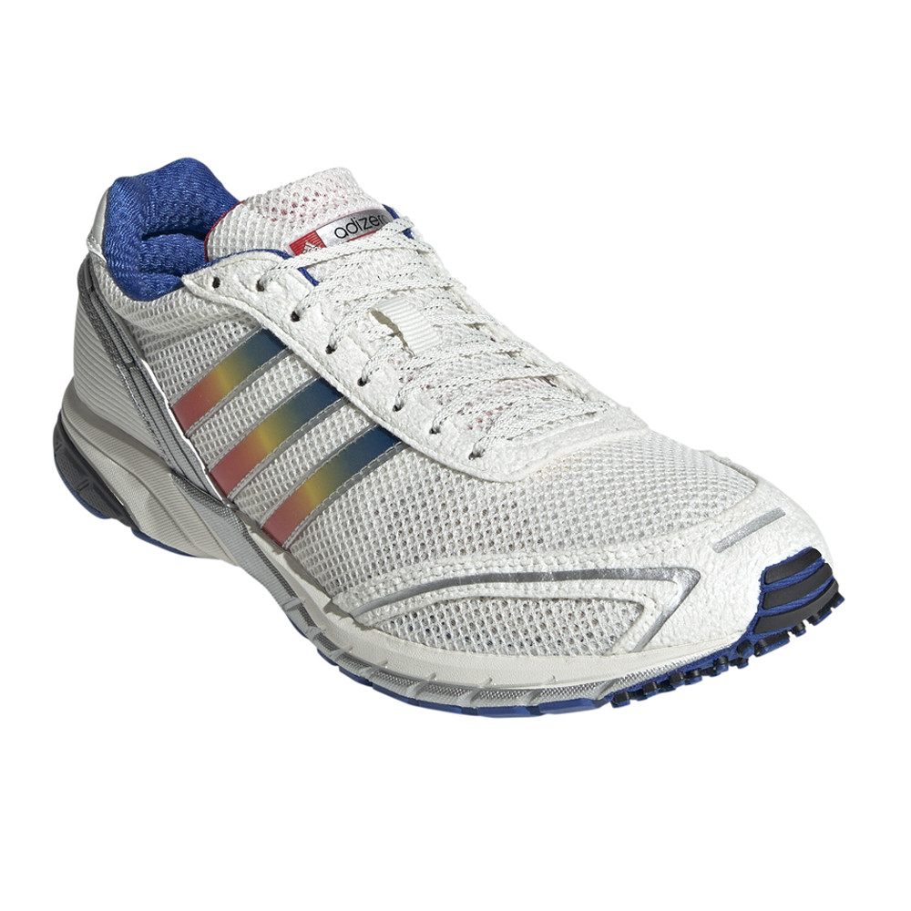 adidas Adizero Adios Og Lace Up Womens White Sneakers Casual Shoes JI2684