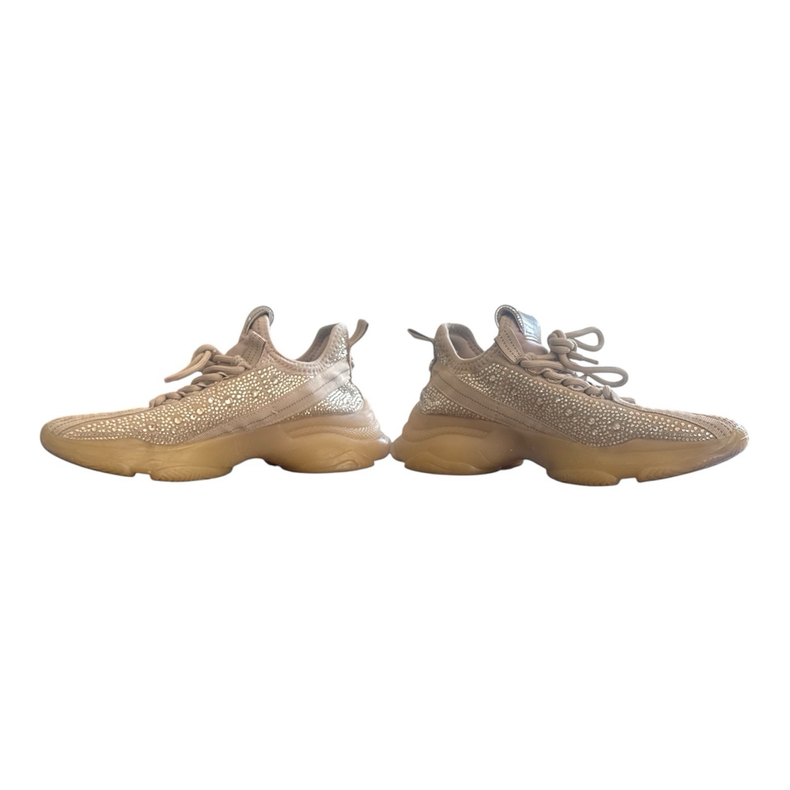 Steve Madden SM NY90 Rhinestone women’s 7 Sneakers Beige
