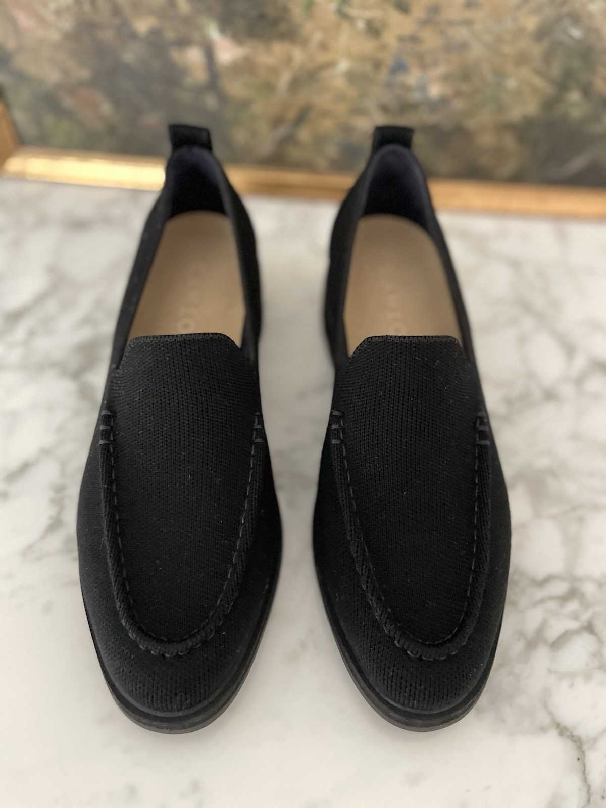 NEW Rothy’s The Lug Loafer Merino Wool Black RPET Size 8 Womens Eva Sole