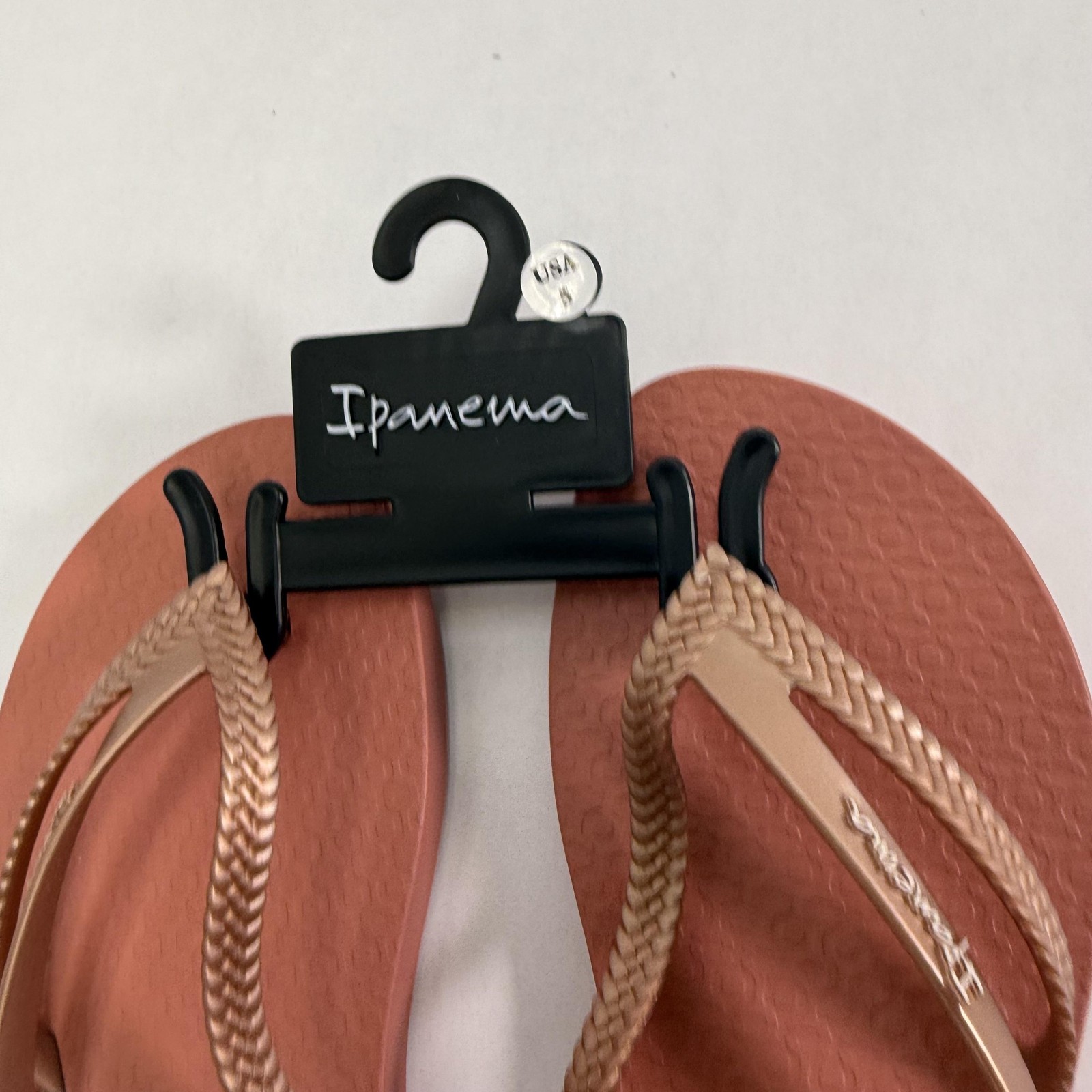 Ipanema Shoes Womens Size 5 Bossa Flip Flop Sandals Vegan Eco Friendly Beach