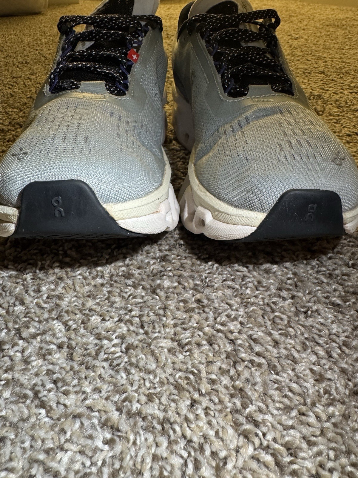 On Cloudmonster 2 Mineral/Aloe Women’s Running Sneakers Mesh Lace-Up