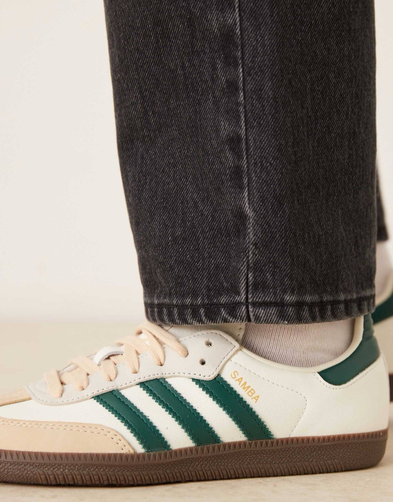 Adidas Samba OG W – White Green / JR8843 / Womens Size 6-10 Sneakers Shoes