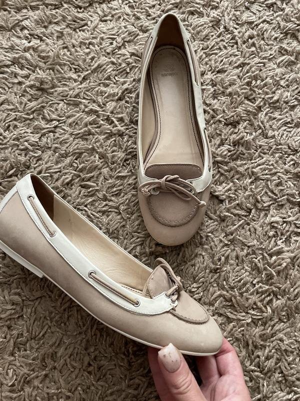 Women navy boot heels beige 36 #B9K0