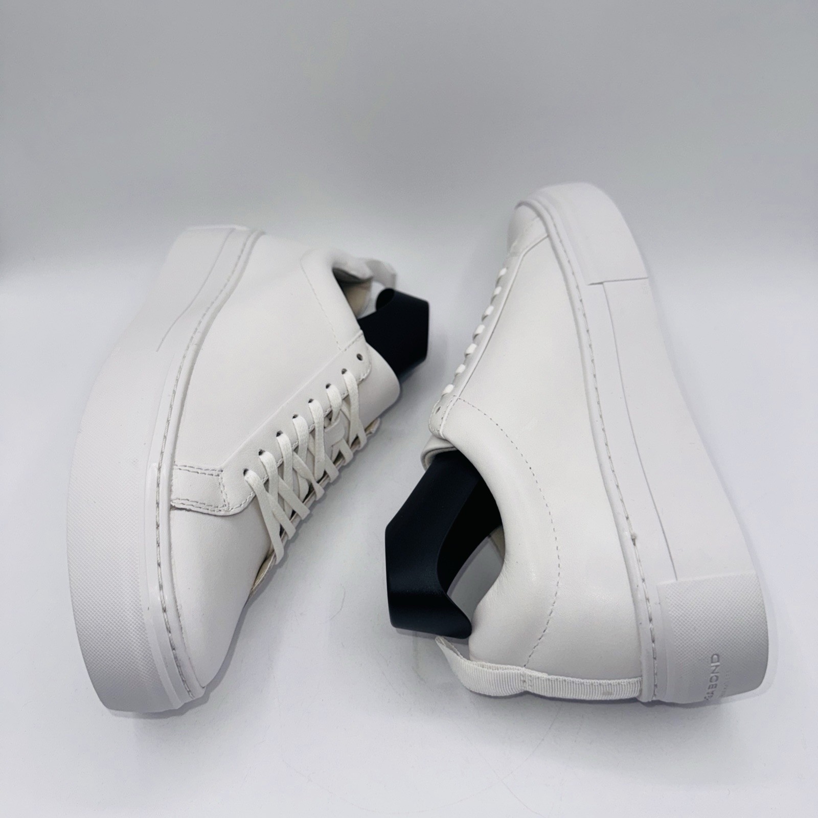 Vagabond Zoe Platform Sneakers Womens Size 8 EU 38 White Leather