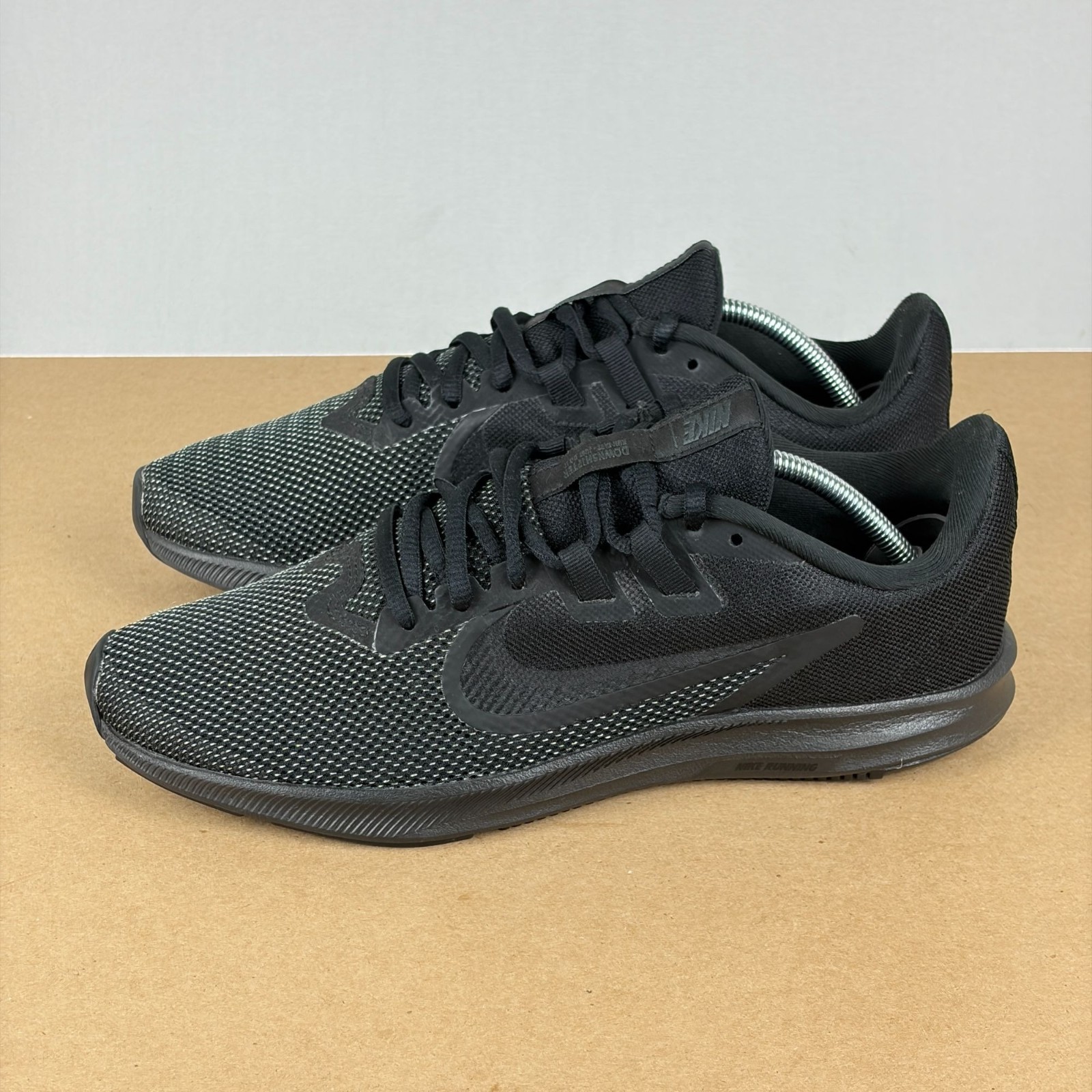 Nike Downshifter 11 Athletic Running Shoes Womens 9.5 Triple Black Breathable