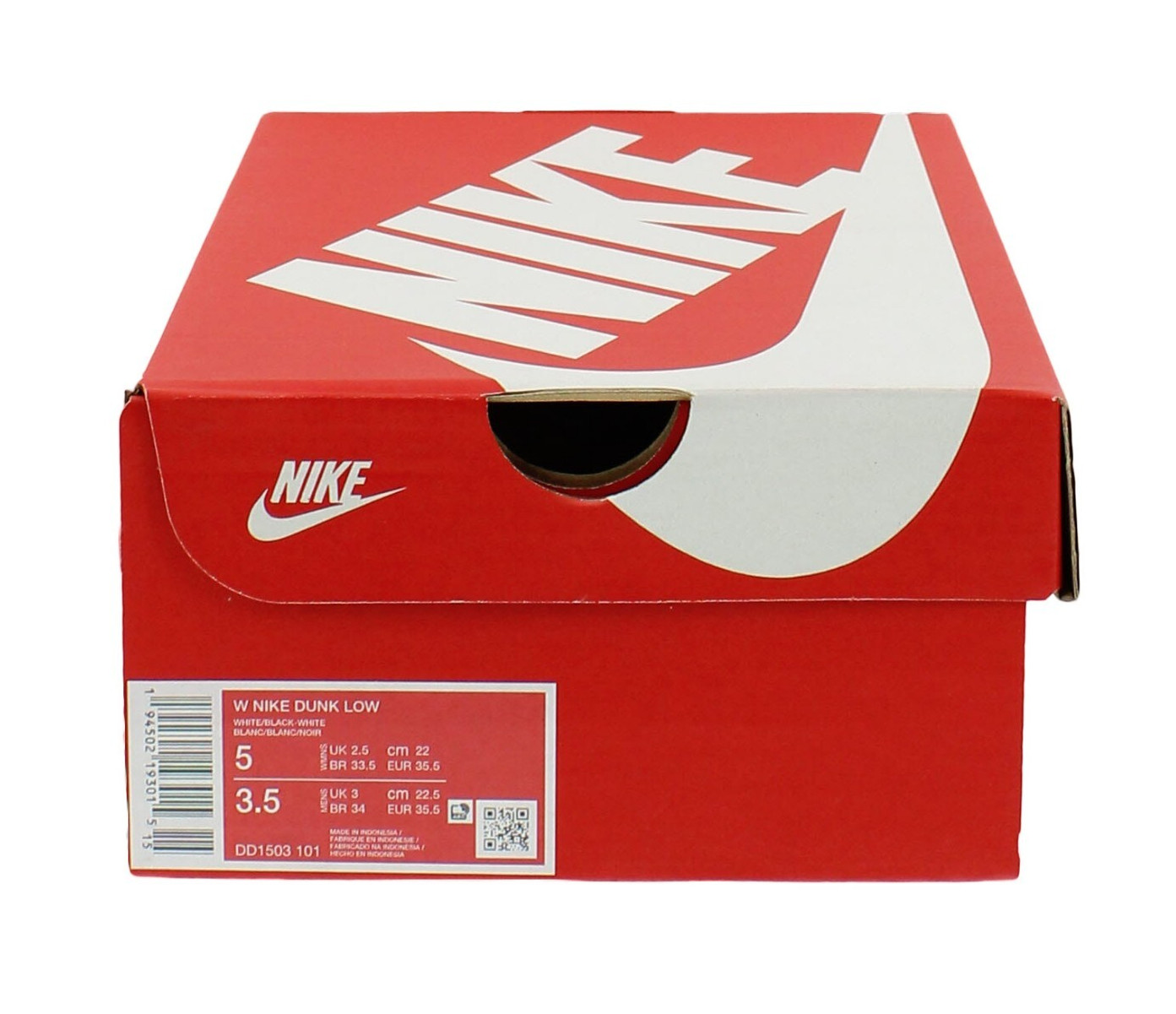 Women’s Nike Dunk Low Retro Shoes ’80s Color Block Panda Leather, DD1503-101