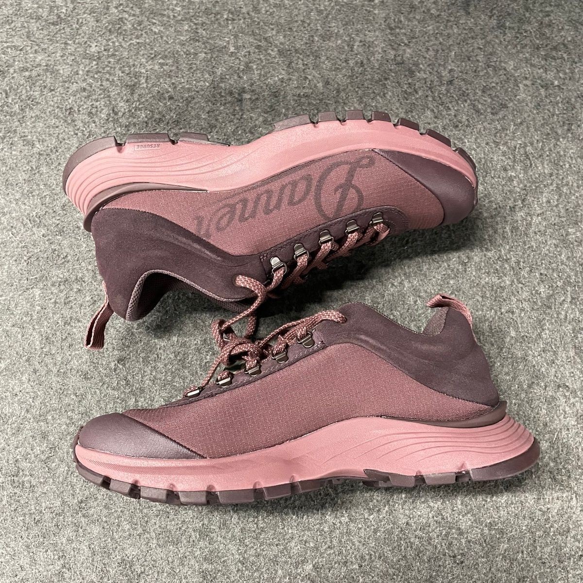 DANNER Trail Trainer Hiking Shoes Women’s Size 8.5 M Plum 65401