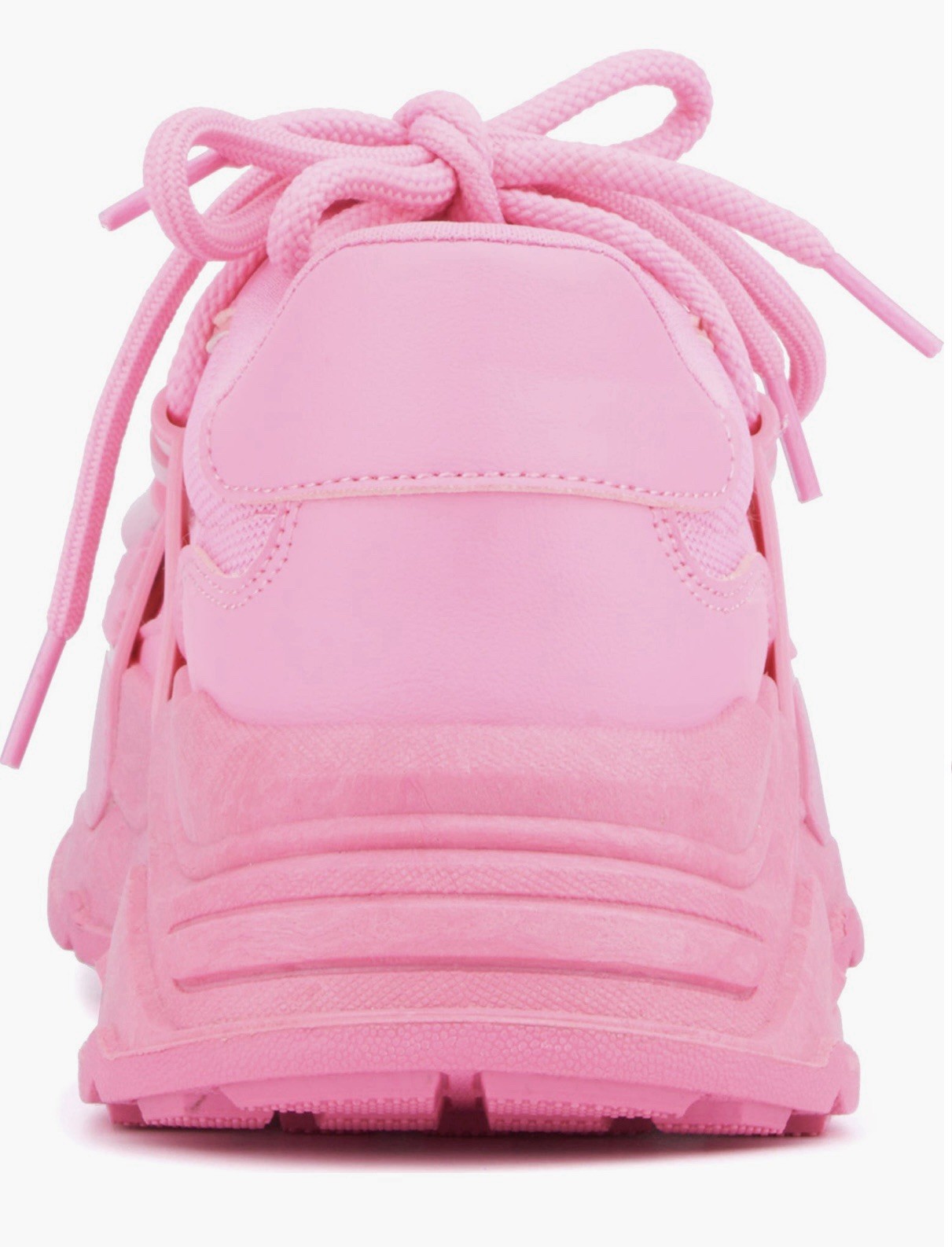 OLIVIA MILLER PINK SNEAKERS SIZE 8 7.5 SPORTS WOMEN SHOES HIGH DESIGNER GIRLS
