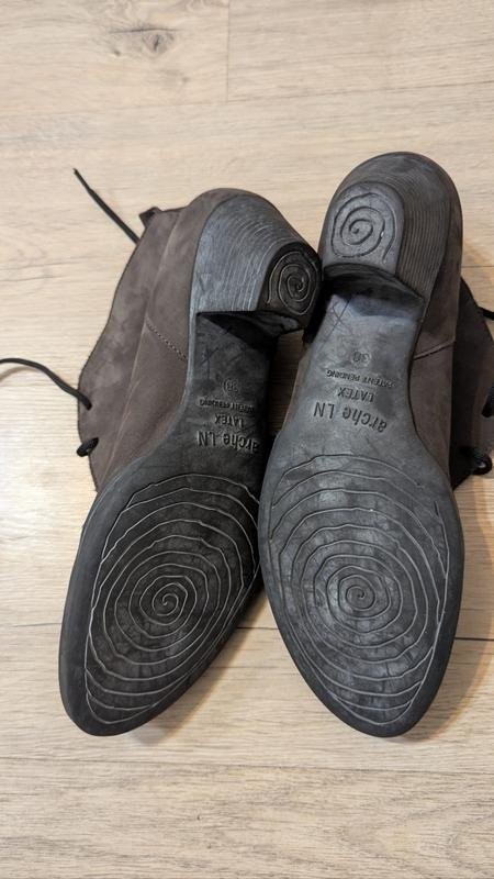 women ark boots grey nubuck 38 #4APO
