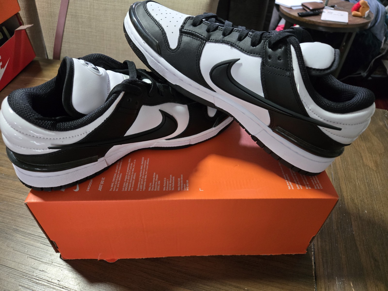 Nike Dunk Twist Low Panda Womens Size 11